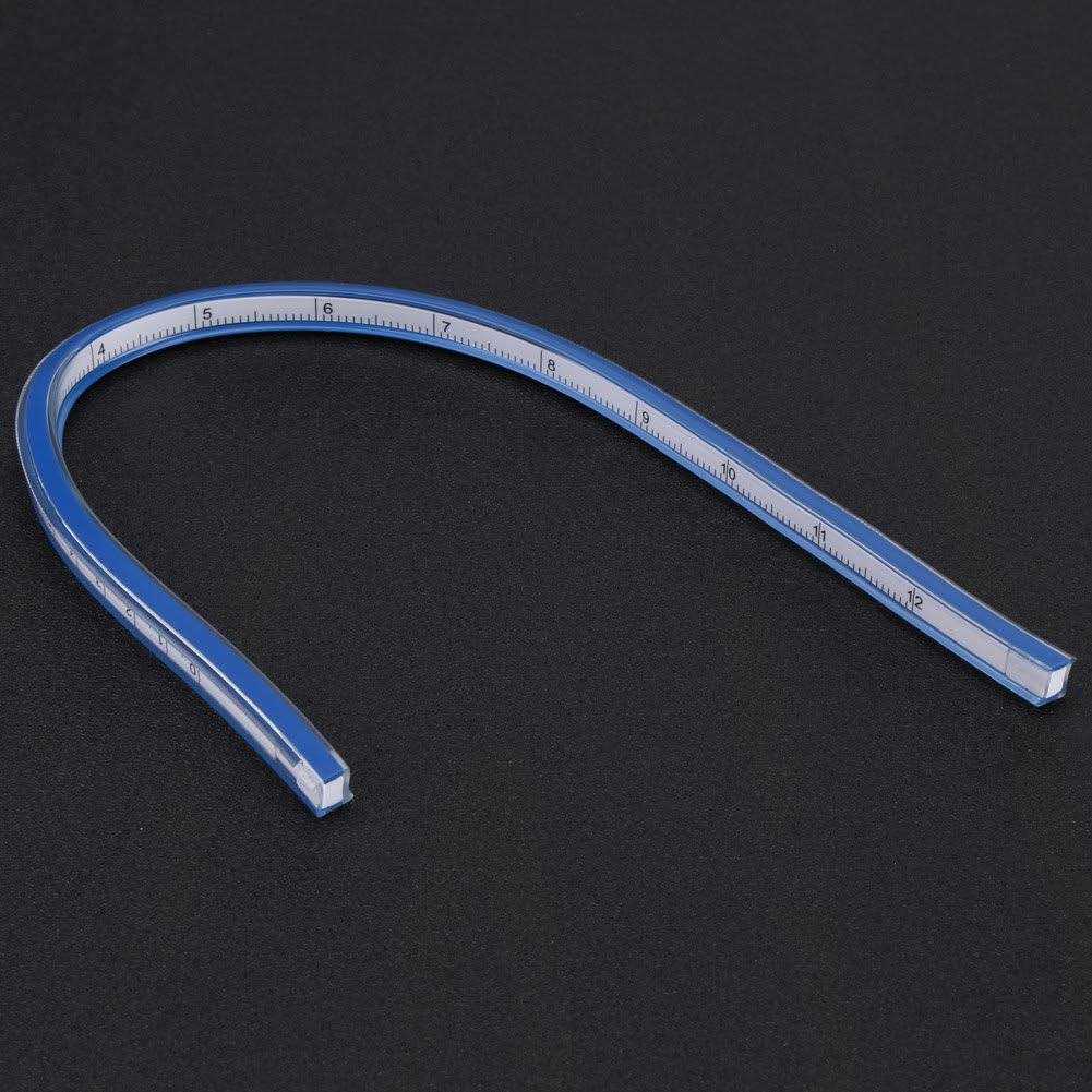 Flexible Plastic Curve Rule Ruler Drafting Drawing Measure Tool Craft ...