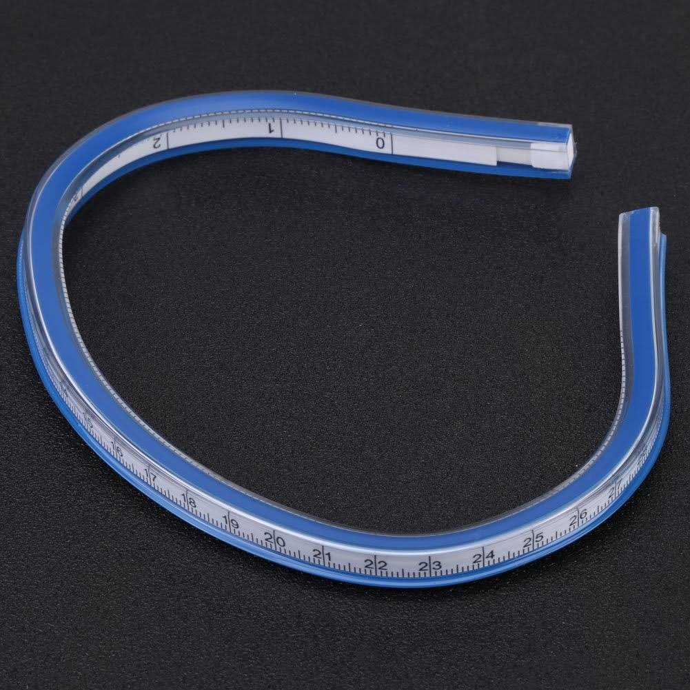 Flexible Plastic Curve Rule Ruler Drafting Drawing Measure Tool Craft ...