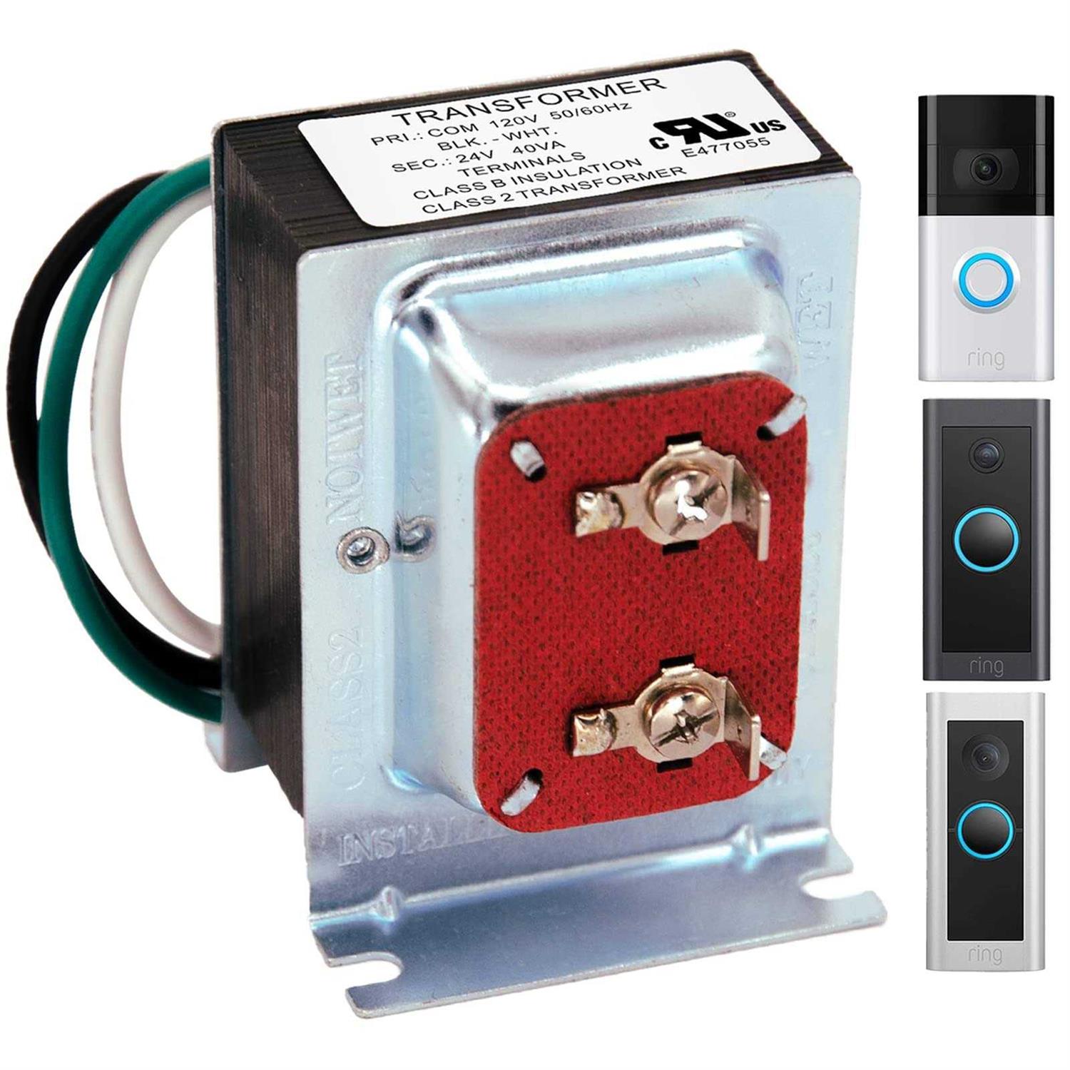 Doorbell Transformer for Ring Video Doorbell 16v 30va Hardwired Doorbell Chime Transformer Power Supply
