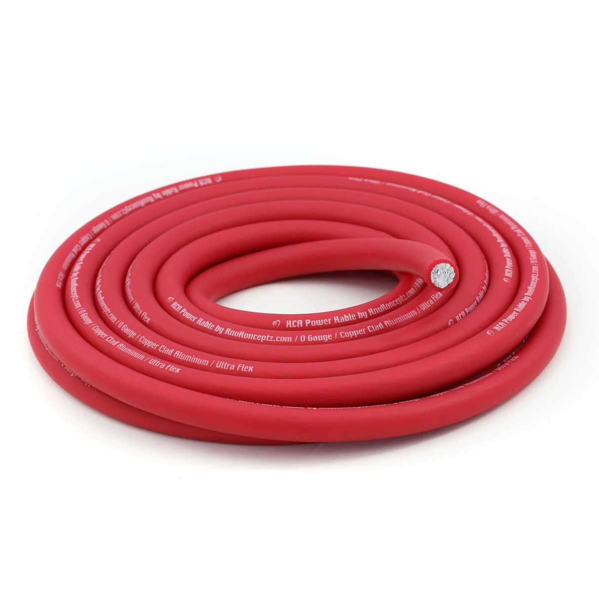 Knukonceptz KCA Kable 4 Gauge Ultra Flex CCA Power Wire / Ground Cable