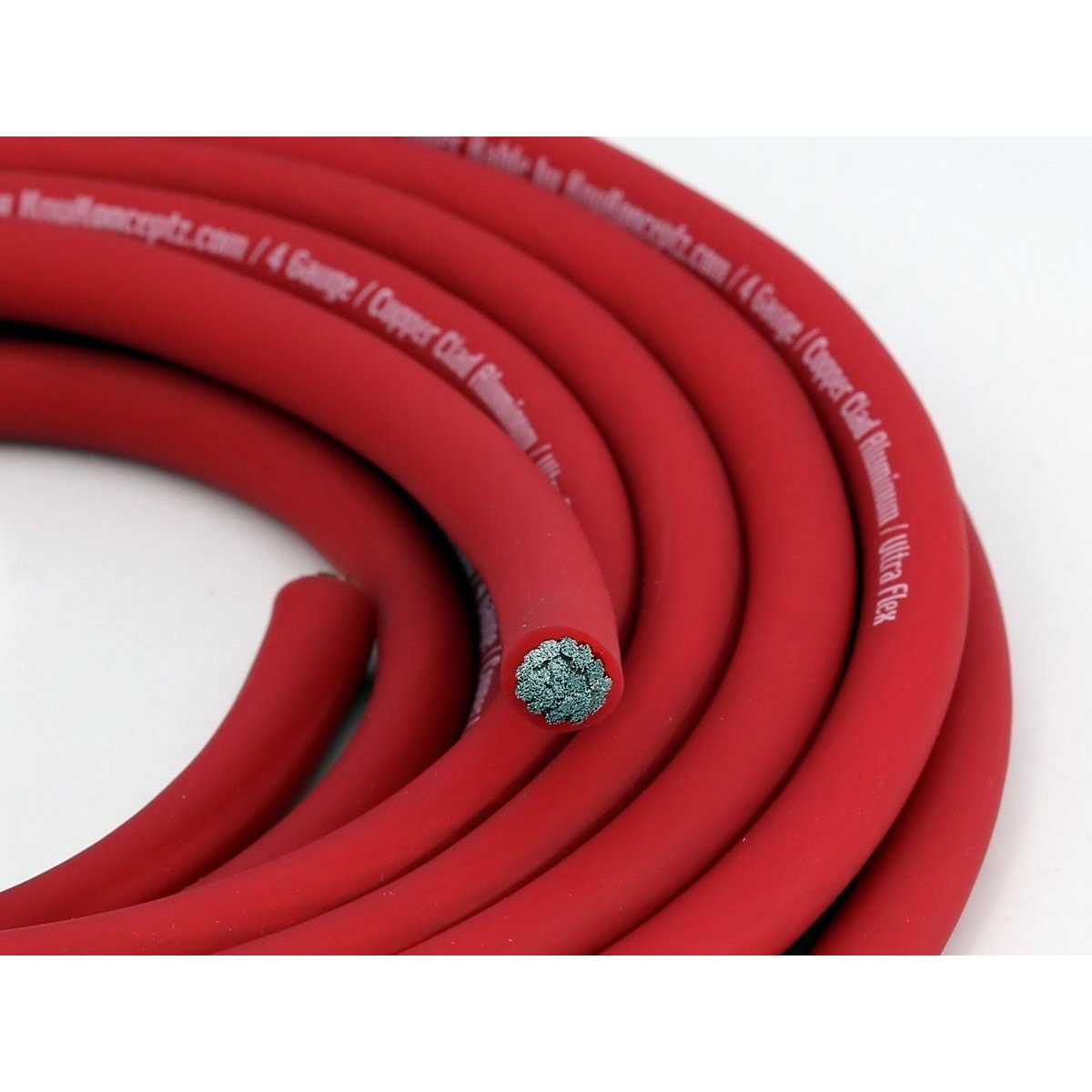 Alternative view of Knukonceptz KCA Kable 4 Gauge Ultra Flex CCA Power Wire / Ground Cable