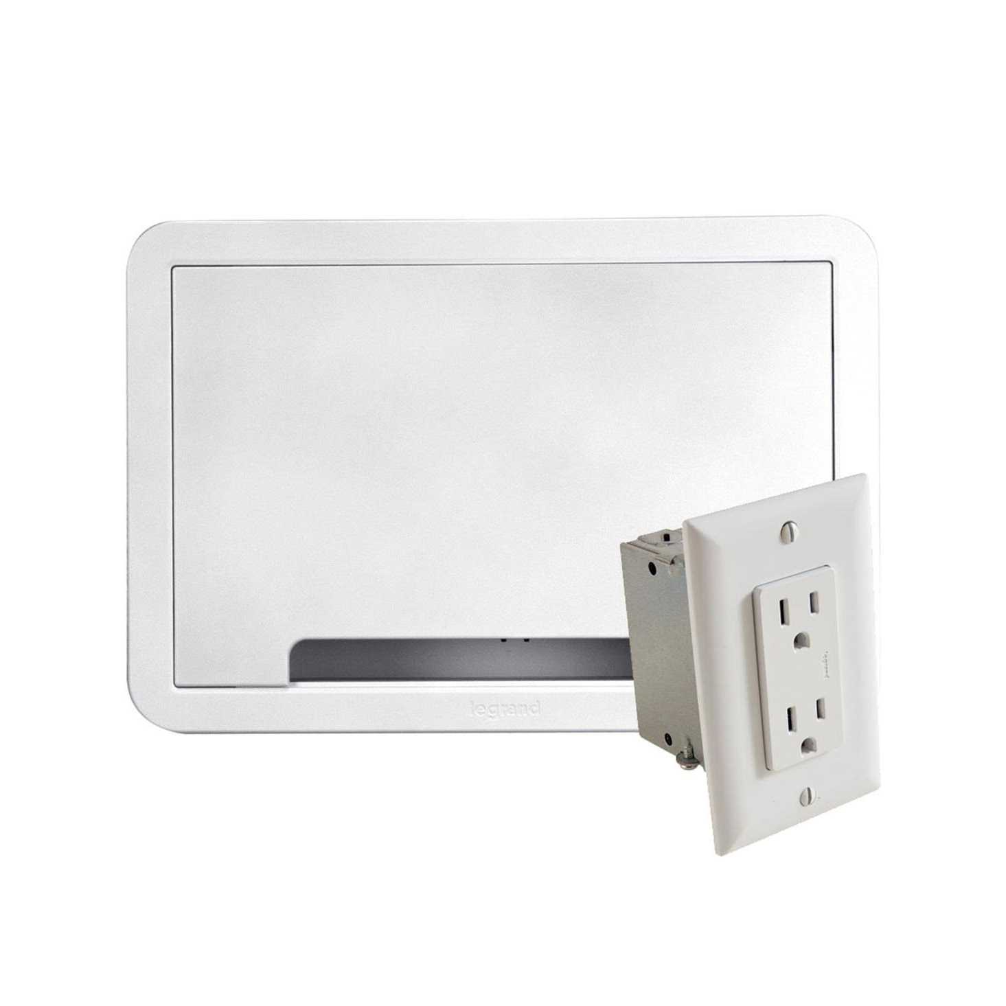Sanus 9 TV Media In-Wall Box with Power Supply Kit
