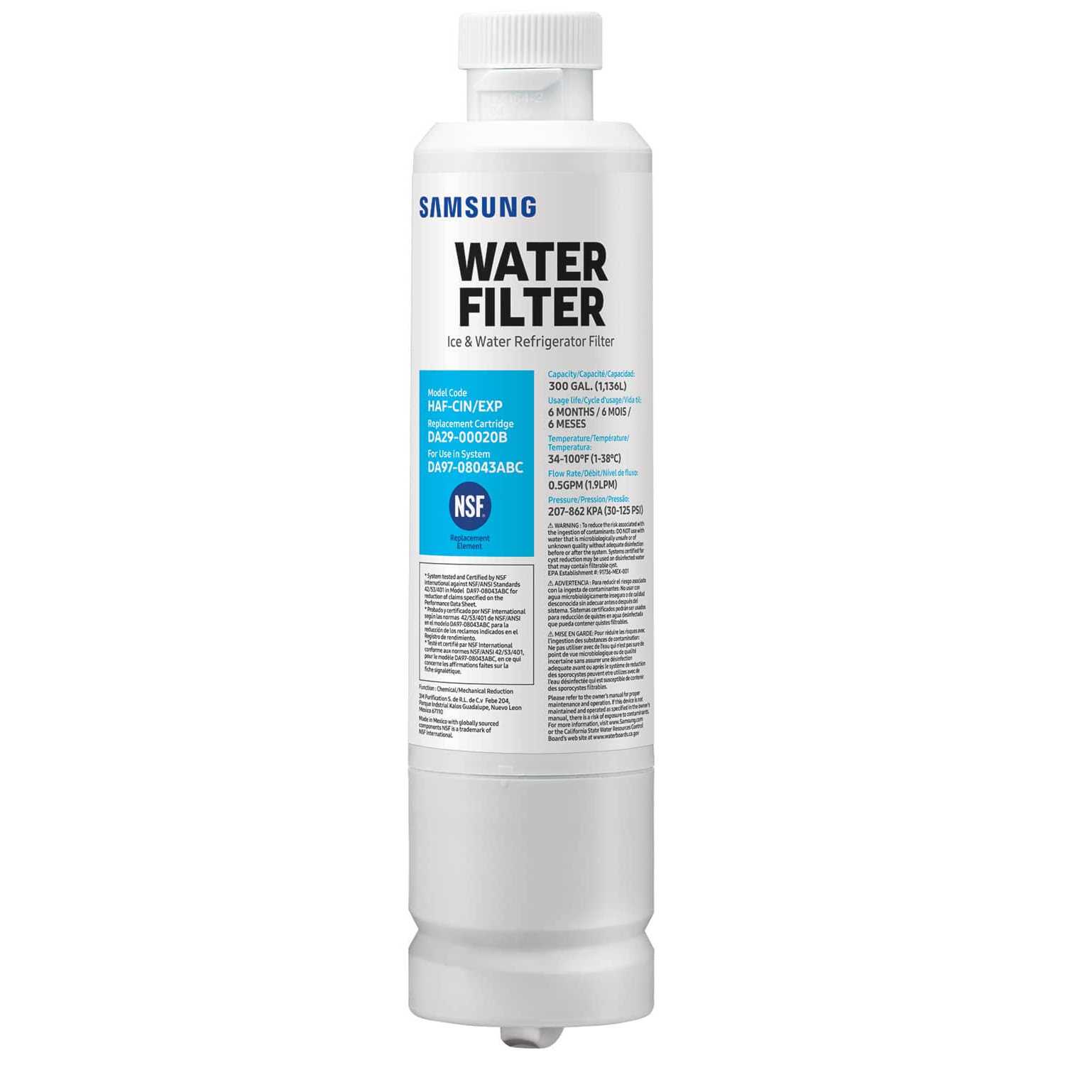Samsung Refrigerator Water Filter-HAF-CIN