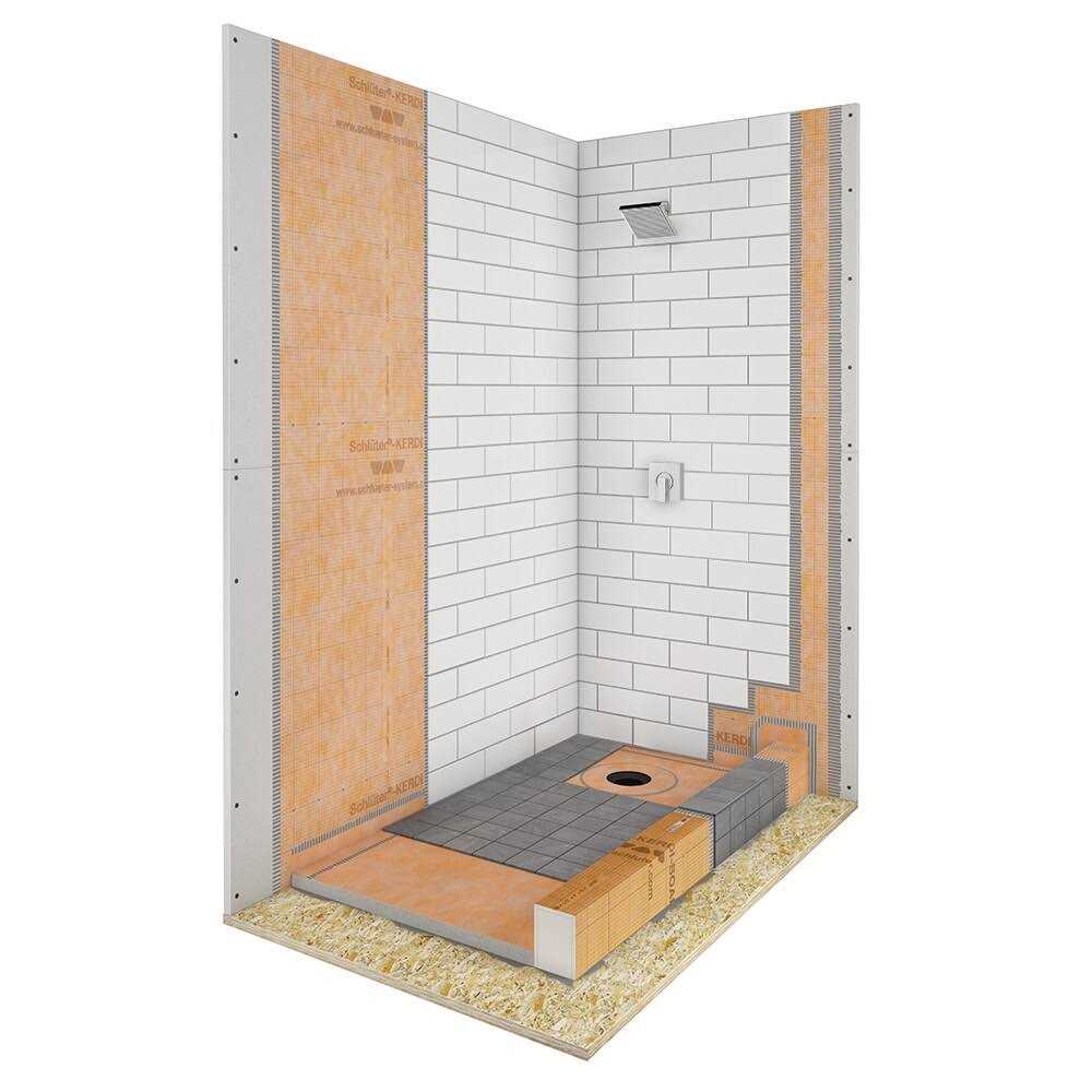 Alternative view of Schluter Kerdi Shower TS Tray 38 x 60 Off Center Drain