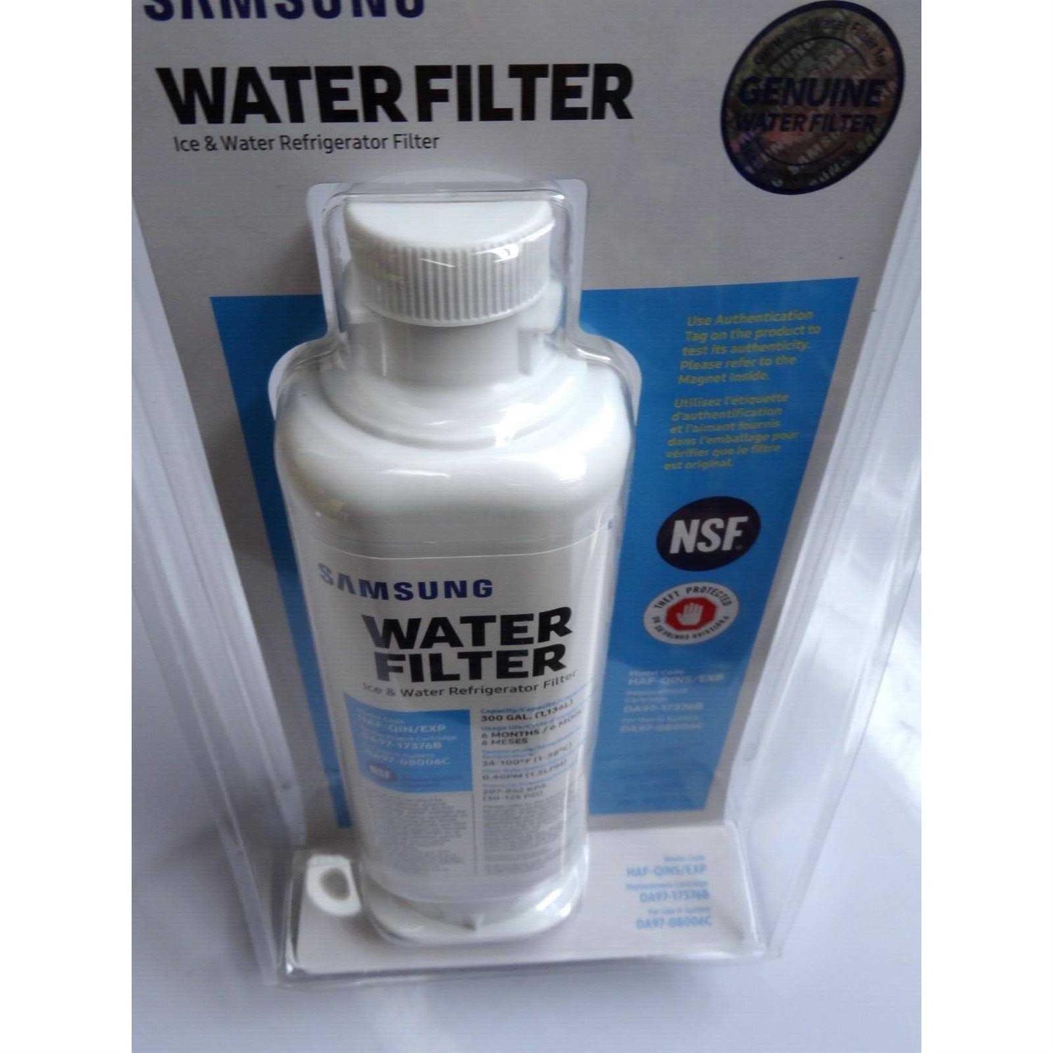Alternative view of Samsung Da97-17376b Fridge Water Filter Model HAF-QIN/EXP