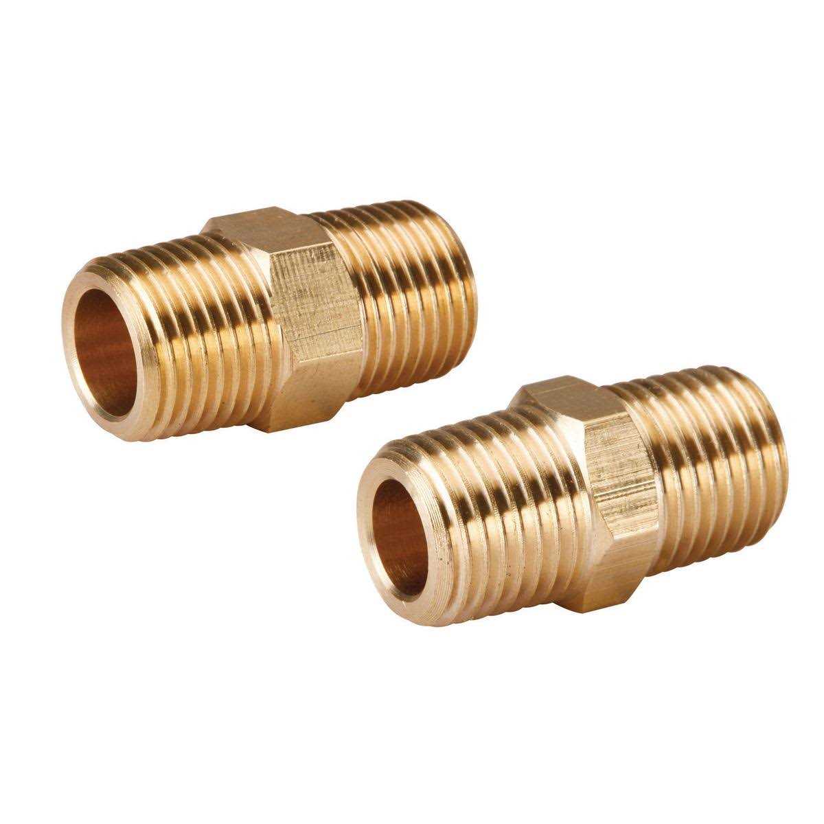 Merlin Male Brass Pipe Coupling Set