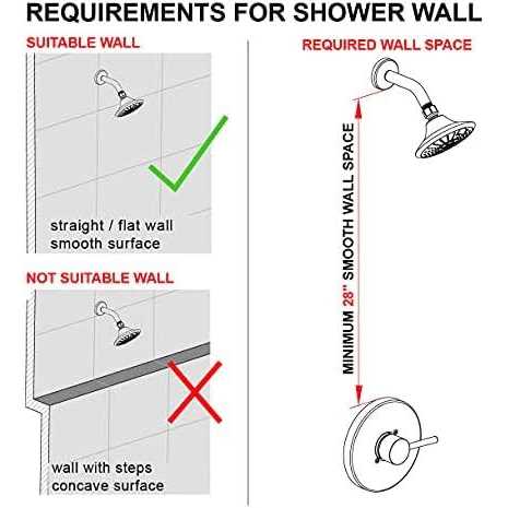 Alternative view of Egretshower Handheld Showerhead & Rain shower combo for Easy Reach, 27.5 Drill-free Stainless Steel Slide Bar, 5”of 5-setting Handheld shower and