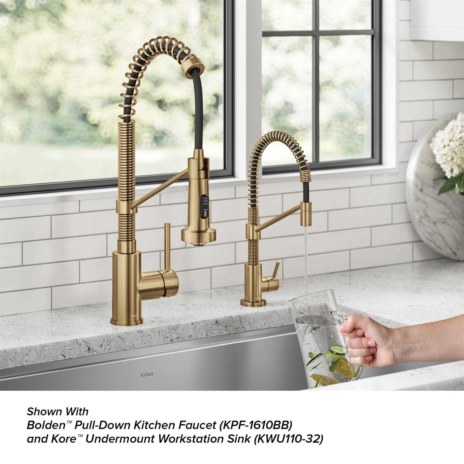 Alternative view of Kraus Bolden Single Handle Drinking Water Filter Faucet for Reverse Osmosis or Water Filtration System FF-104