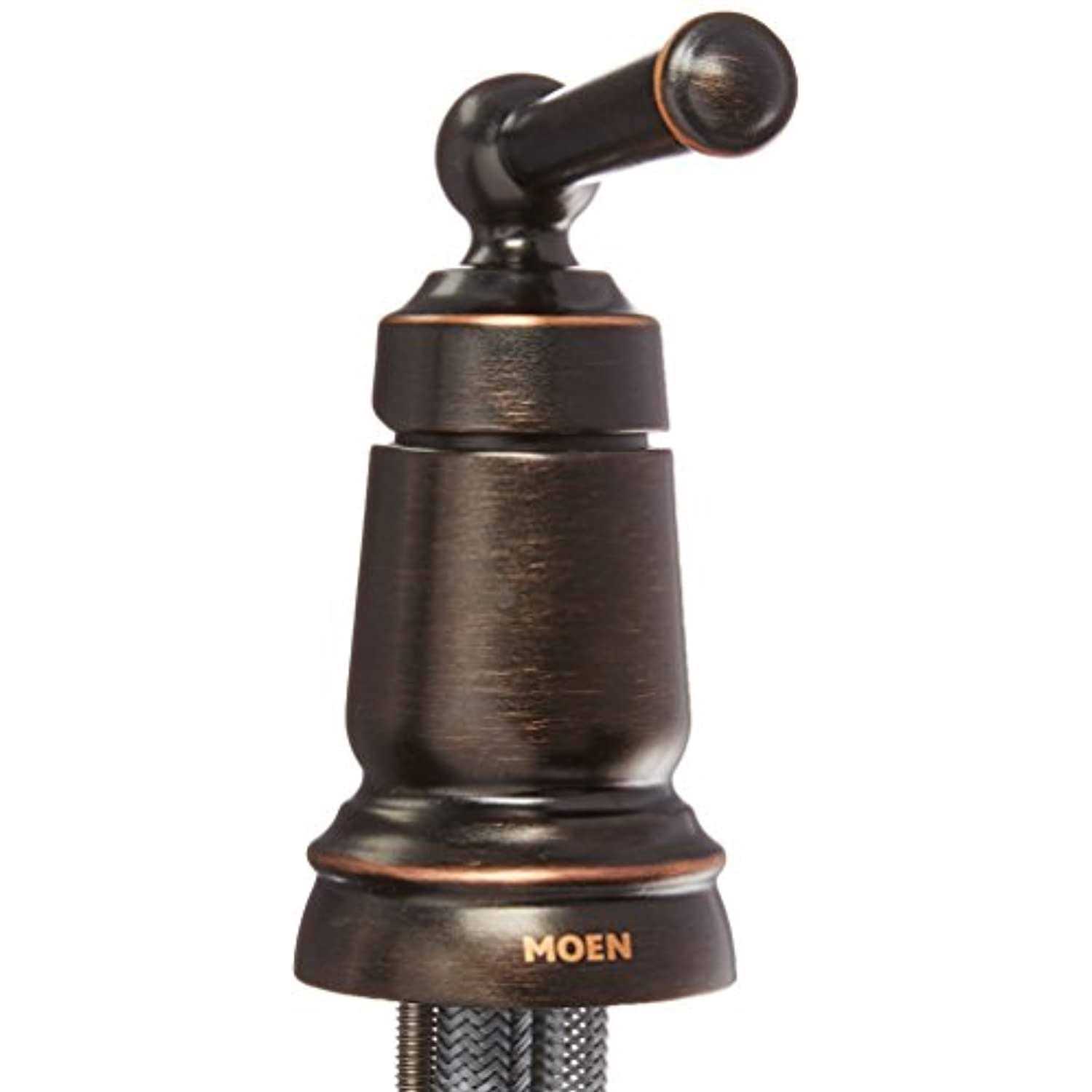 Alternative view of Moen 87042BRB Edison One-Handle High Arc Kitchen Faucet