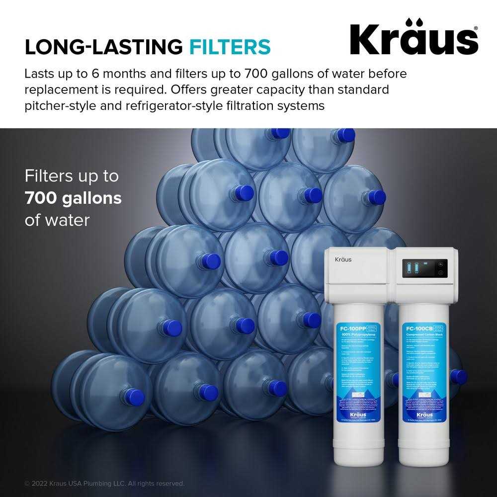 Alternative view of Kraus Bolden 2-in-1 Commercial Style Pull-Down Single Handle Water Filter Kitchen Faucet for Water Filtration System