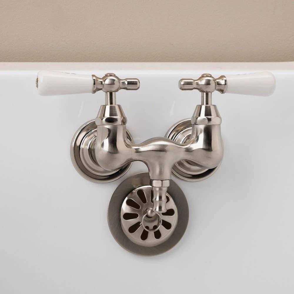 Randolph Morris Clawfoot Tub Wall Mount Faucet RM030PL-BN