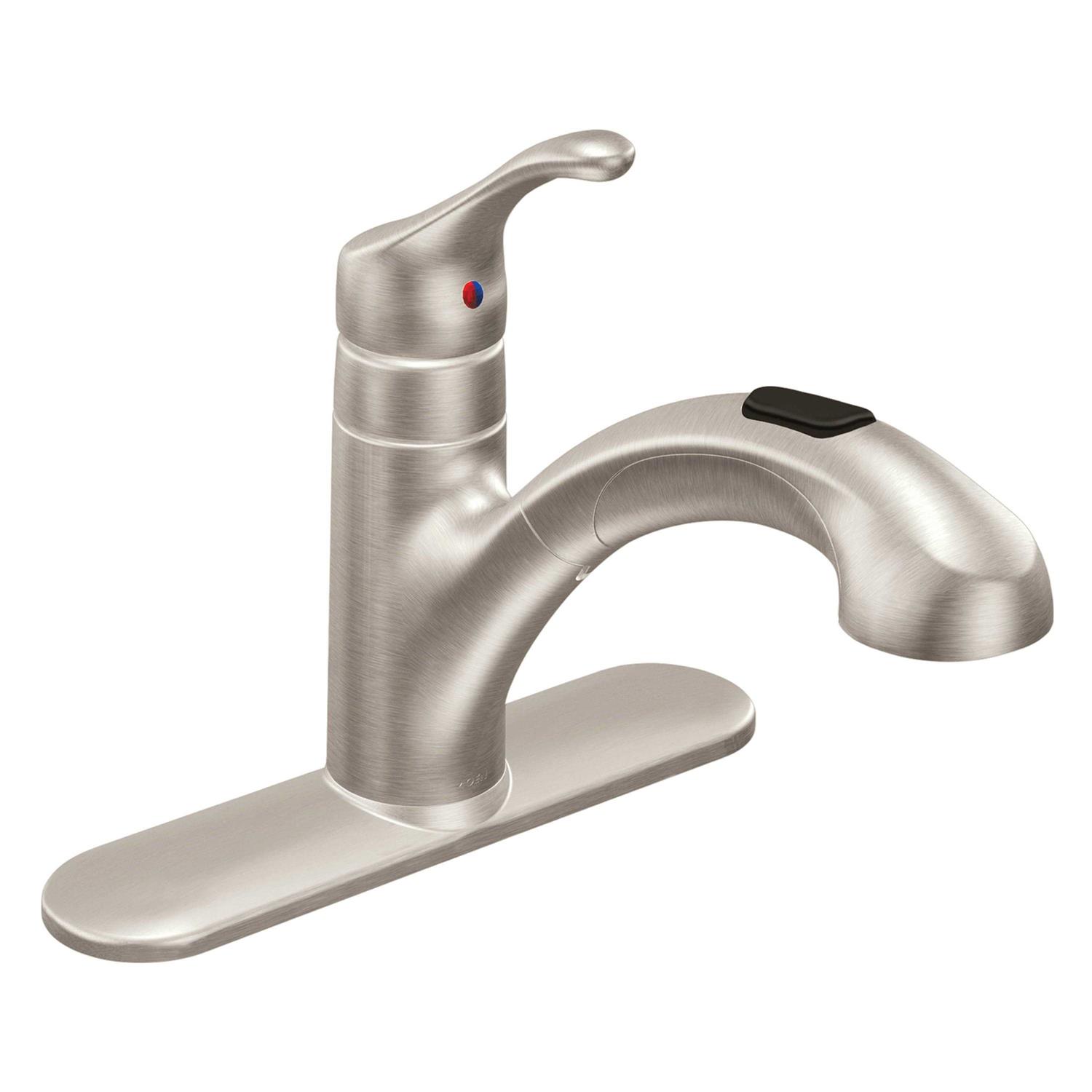 Moen Renzo Single Handle Pull-Out Kitchen Faucet