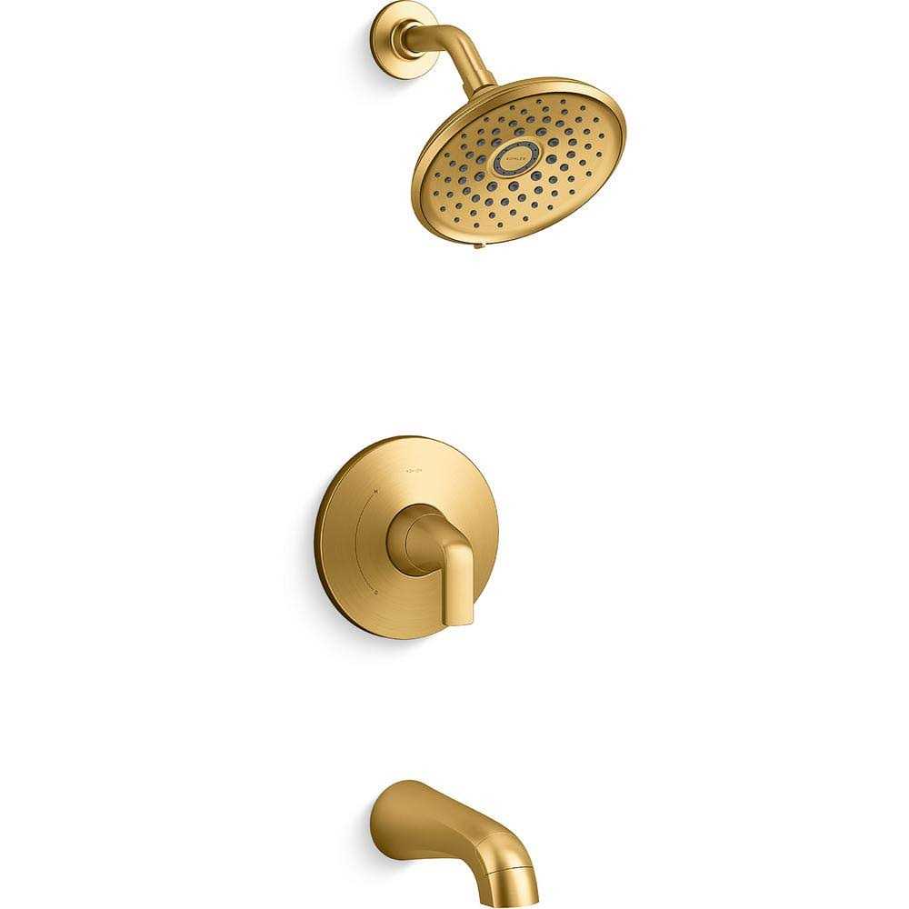 KOHLER Cursiva Rite-Temp bath and shower trim set