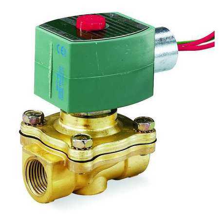 RedHat Solenoid Valve: 1/2 in Pipe Size - Valves, 120V AC, 0 psi Min. Op Pressure Differential, 8210G094 Model: 8210G094