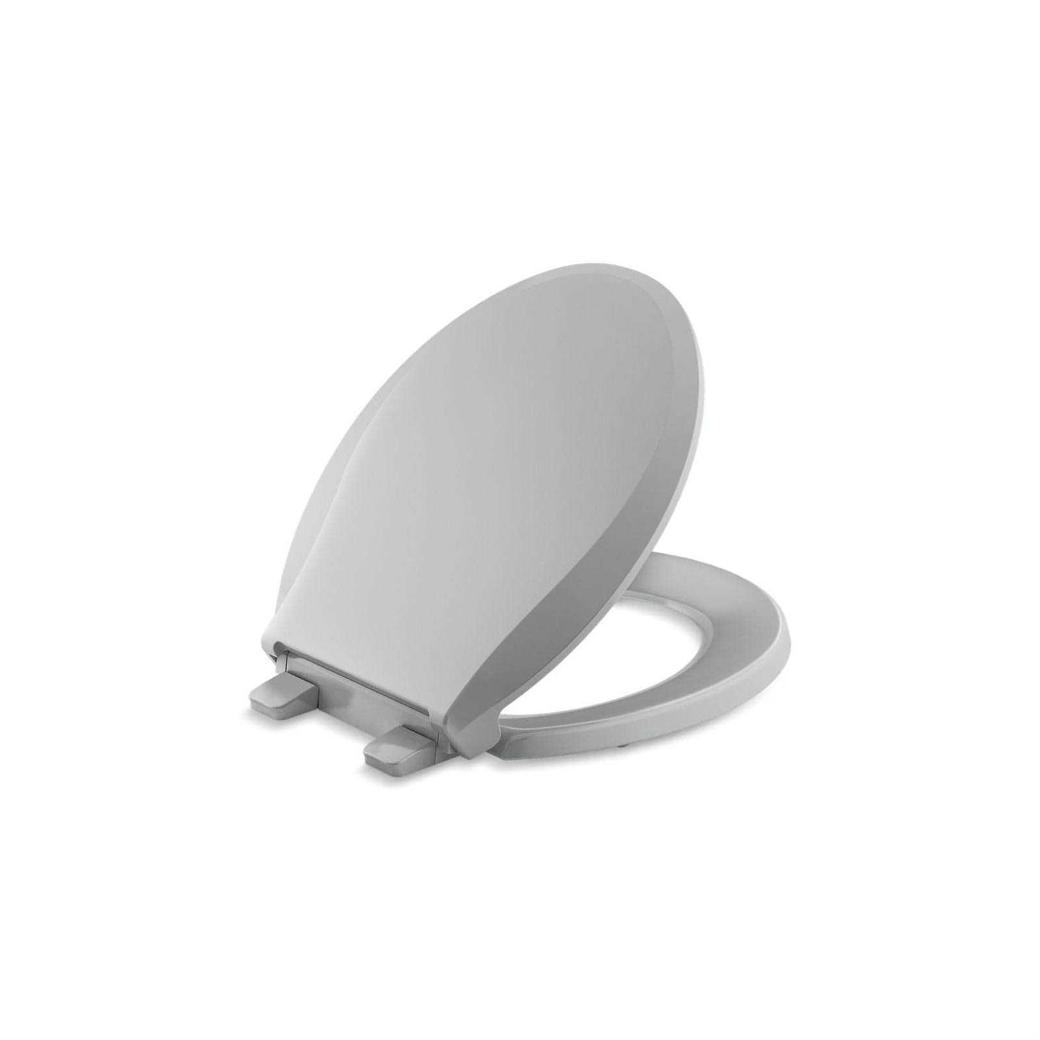 KOHLER Cachet ReadyLatch Quiet-Close Round-Front Toilet Seat