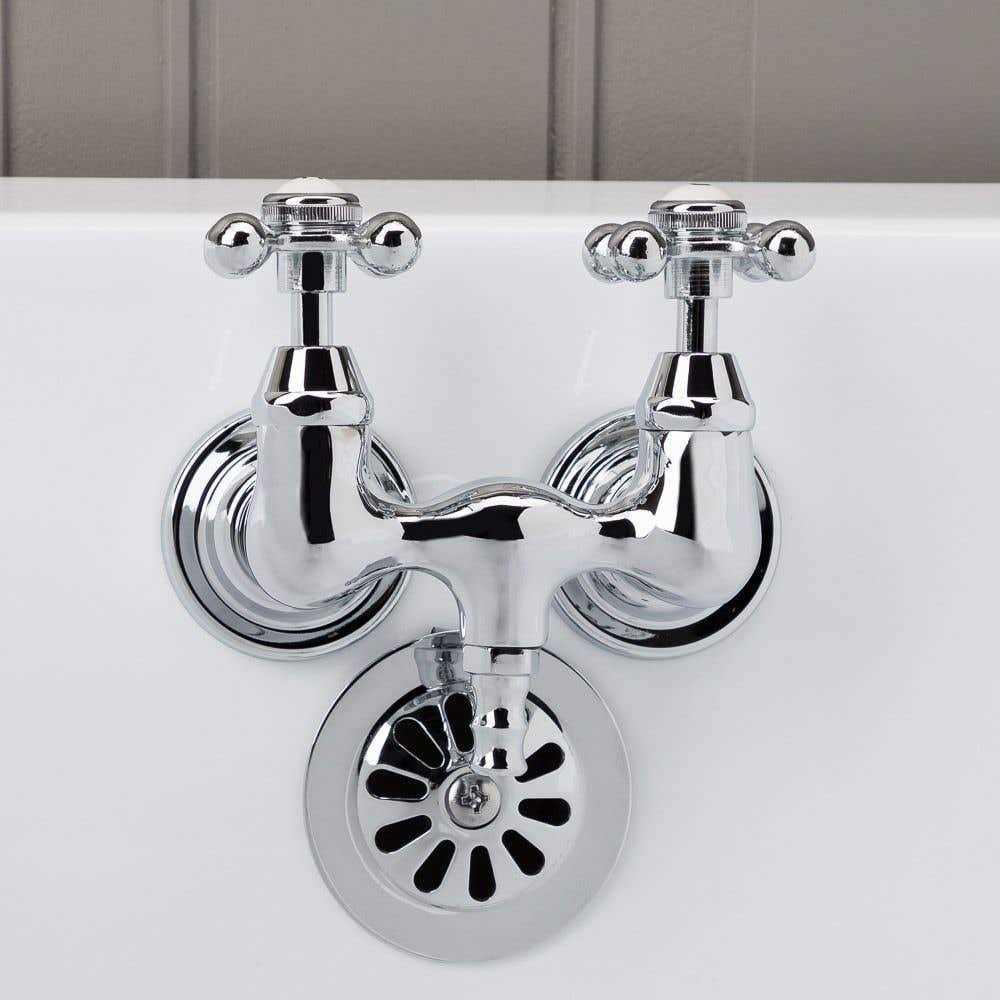 Alternative view of Randolph Morris Clawfoot Tub Wall Mount Faucet