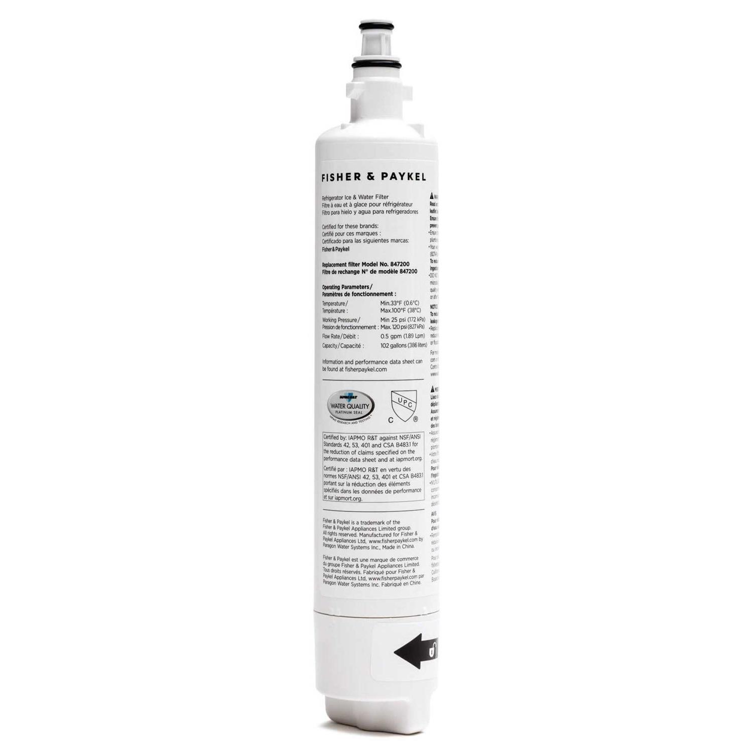 Fisher & Paykel Water Filter FWC3