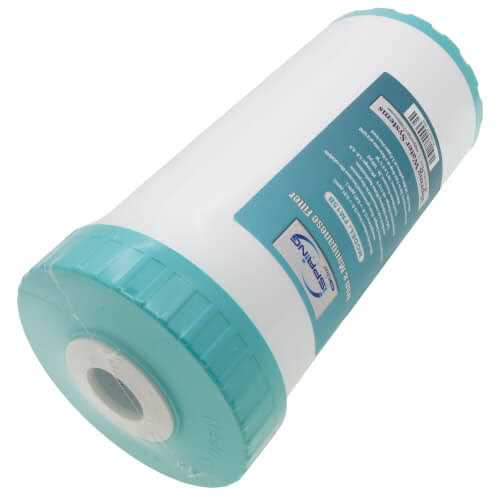 Alternative view of iSpring FM15B Iron and Manganese Reducing Replacement Filter Cartridge for Whole House Water Filtration System WGB21BM