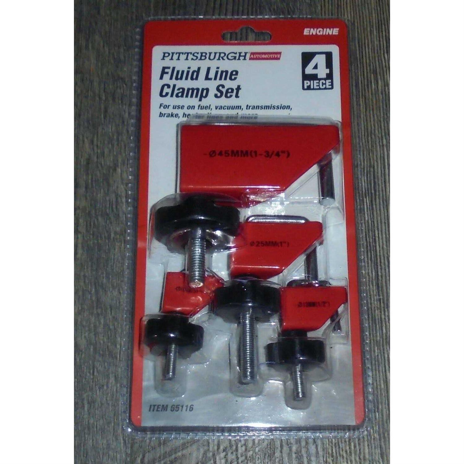 Alternative view of Pittsburgh Automotive Fluid Line Clamp Set