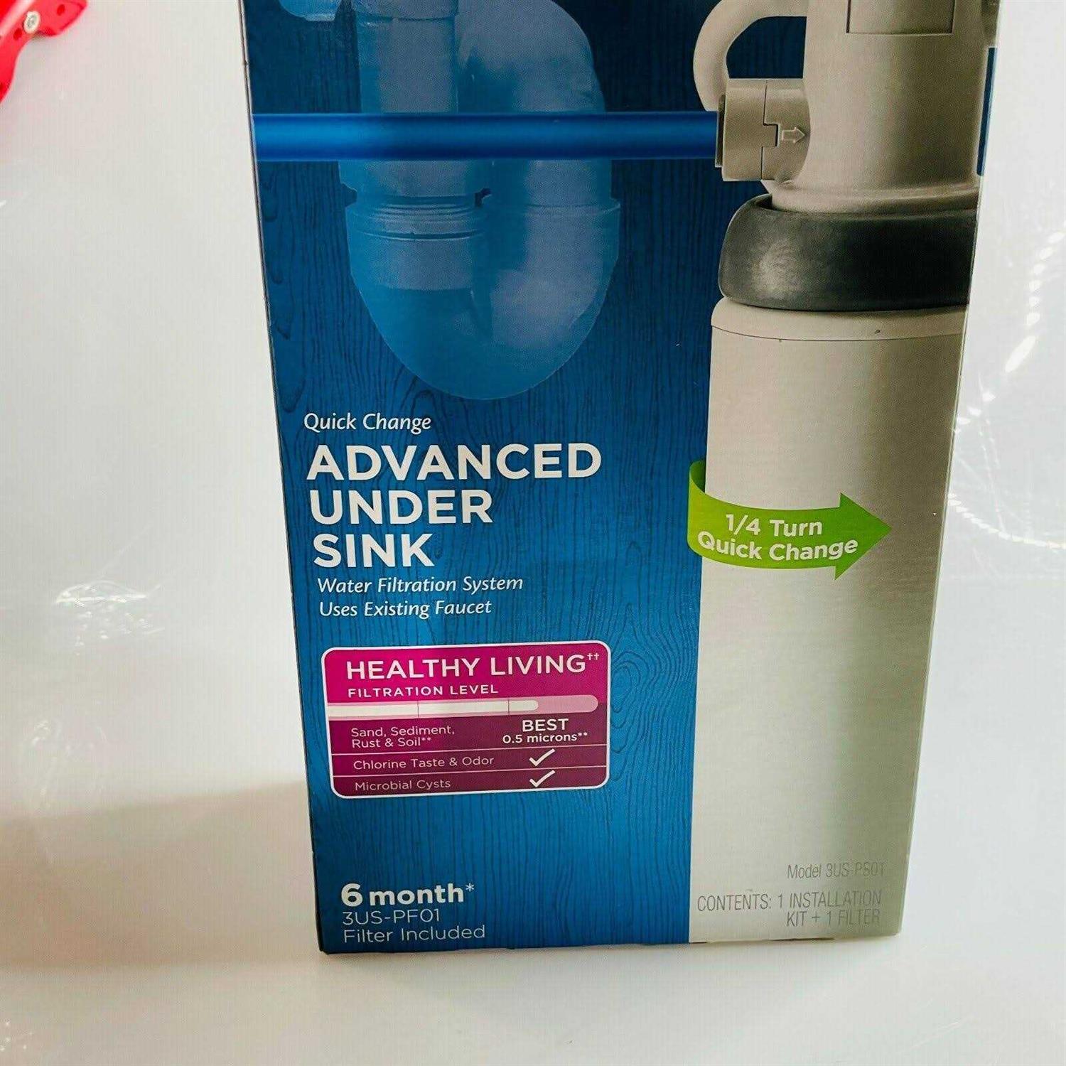 Alternative view of Filtrete Under-Sink Advanced Water Filtration System