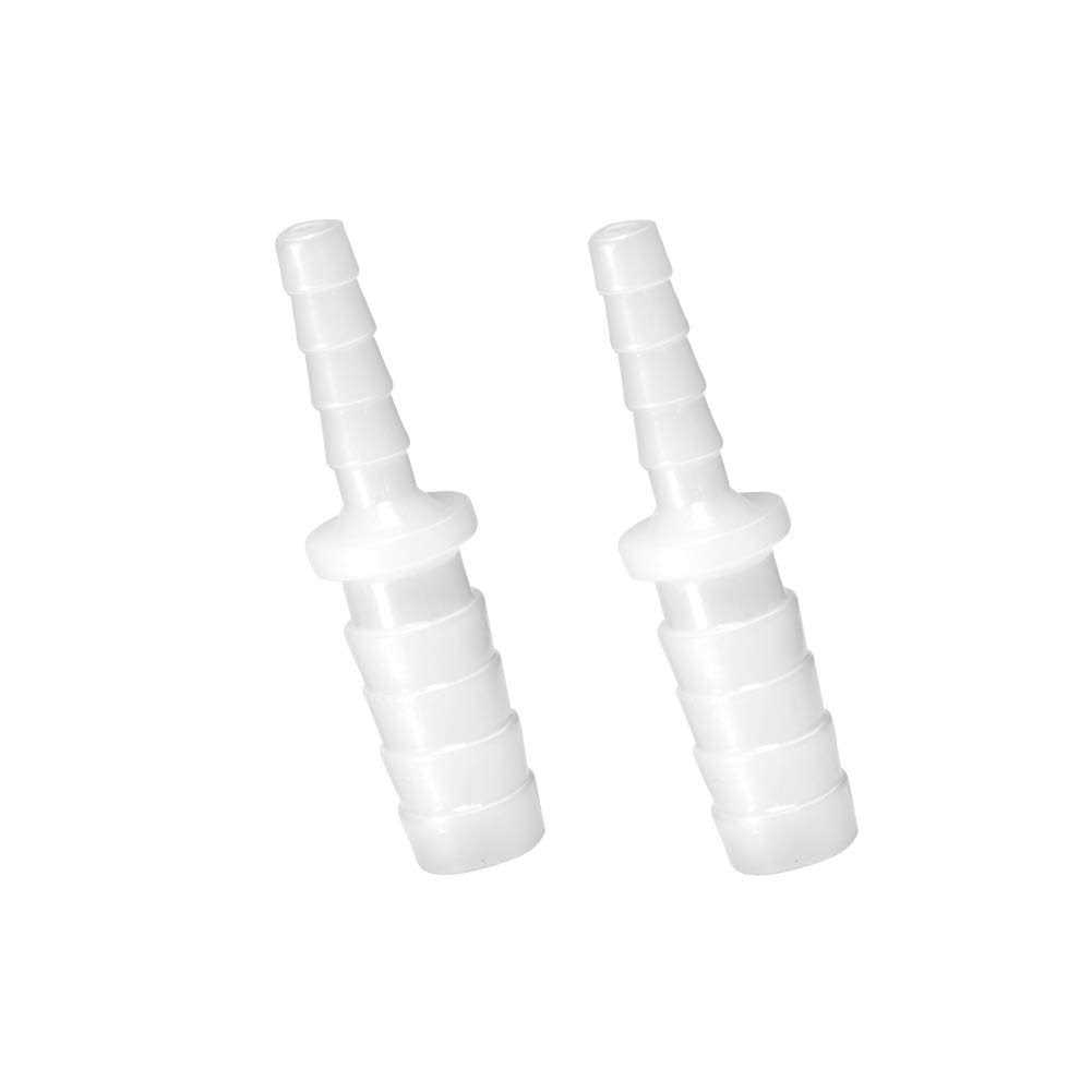 Quickun Plastic Hose Barb Reducer Fitting Barbed Reducing Union Adapter Splicer Mender Joint Fitting