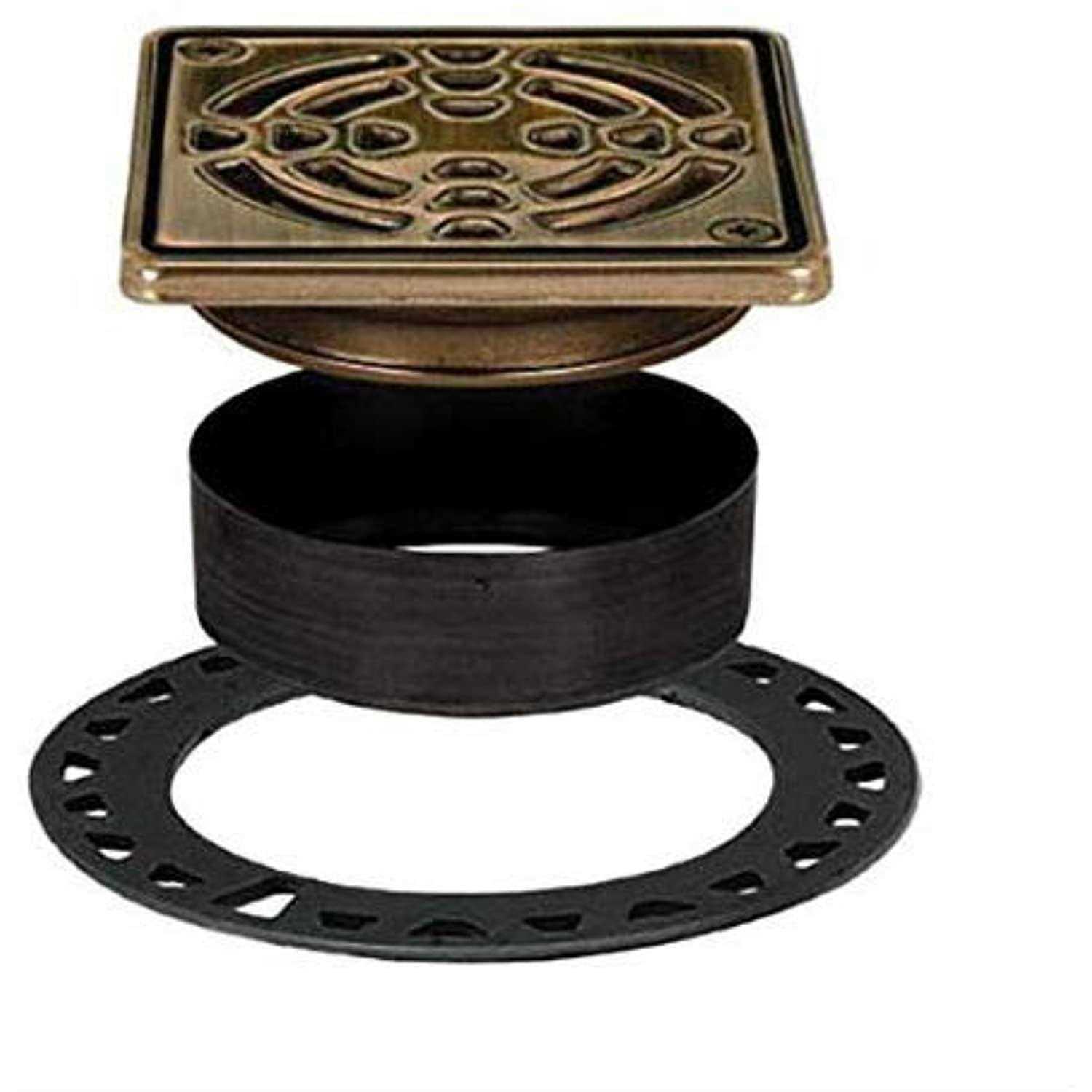 Schluter Kerdi-Drain Grate Kit 4 Oil-Rubbed Bronze