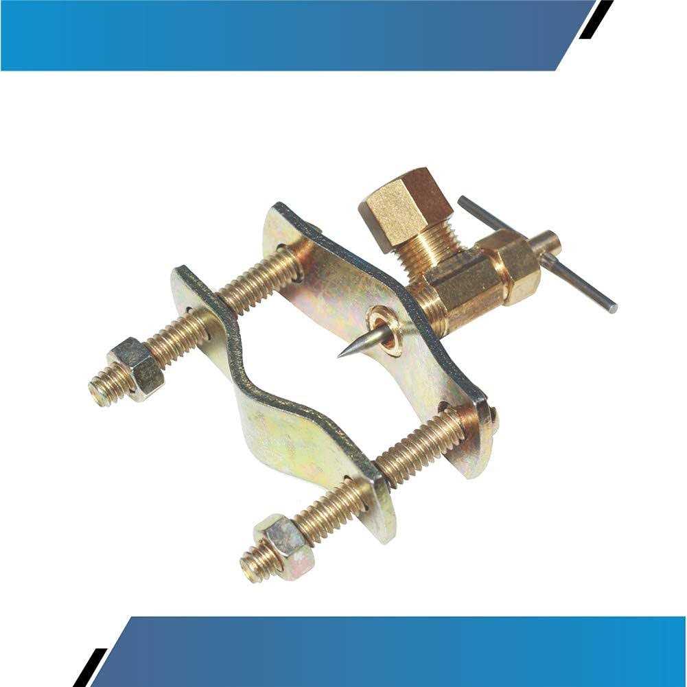 Alternative view of Raven Self Piercing 1/4-inch Compression Outlet Brass Saddle Needle Valve
