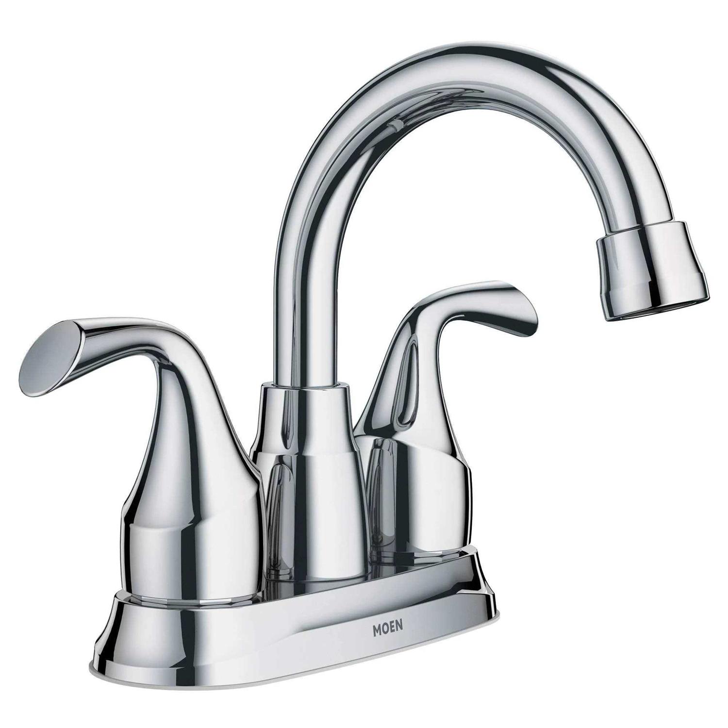Moen Idora Two-Handle Centerset Bathroom Sink Faucet