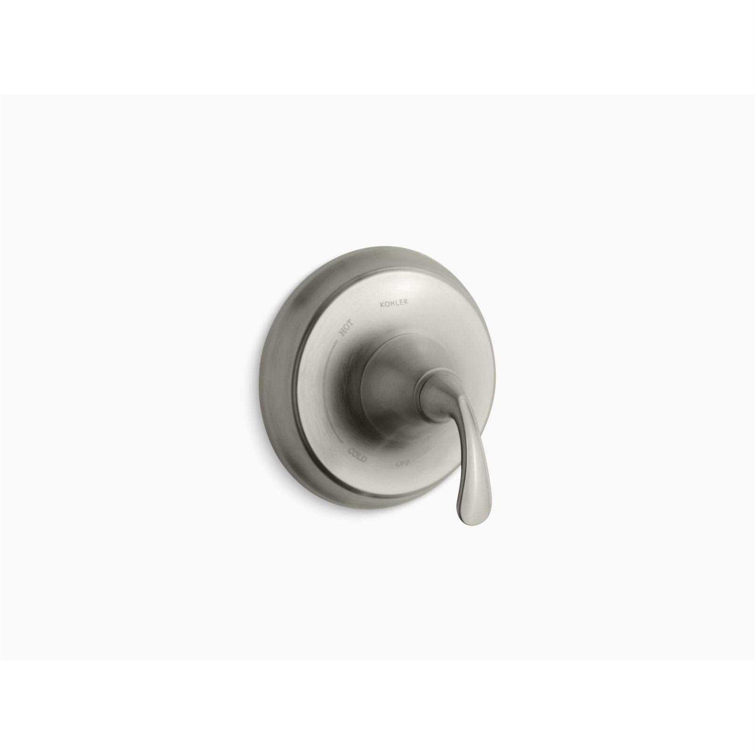 Kohler TS10277-4-BN Forte Sculpted Rite-Temp Valve Trim