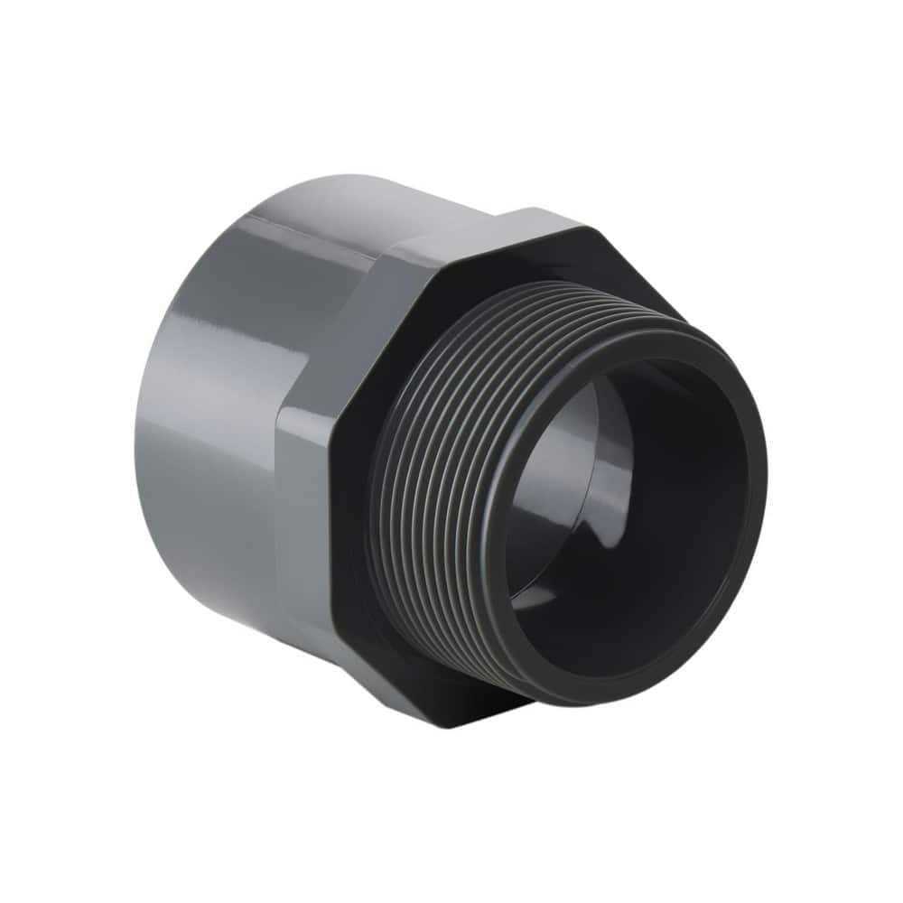 PRO-SOURCE PVC Plastic Pipe Male Adapter