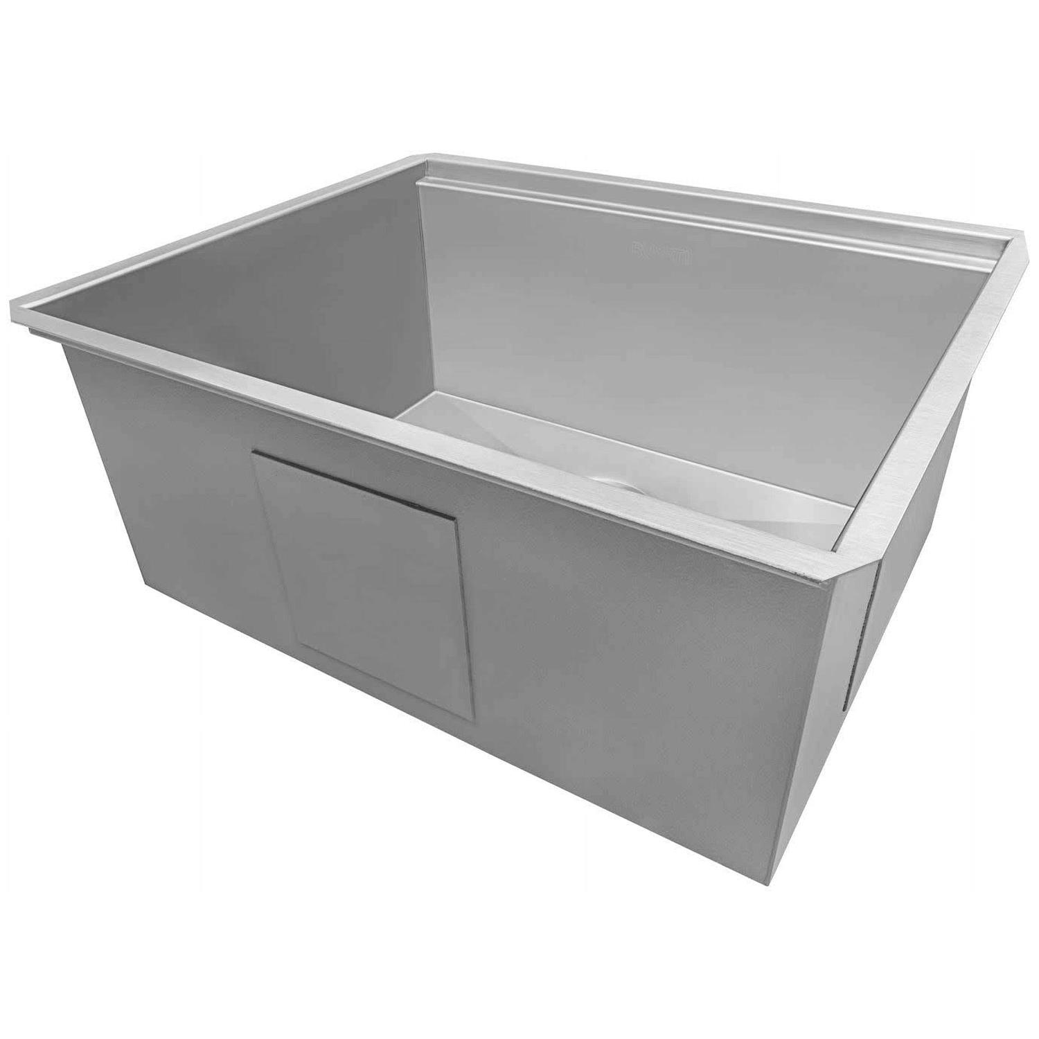 Alternative view of Ruvati 13 Deep Undermount Workstation 23 Laundry Sink RVU6320