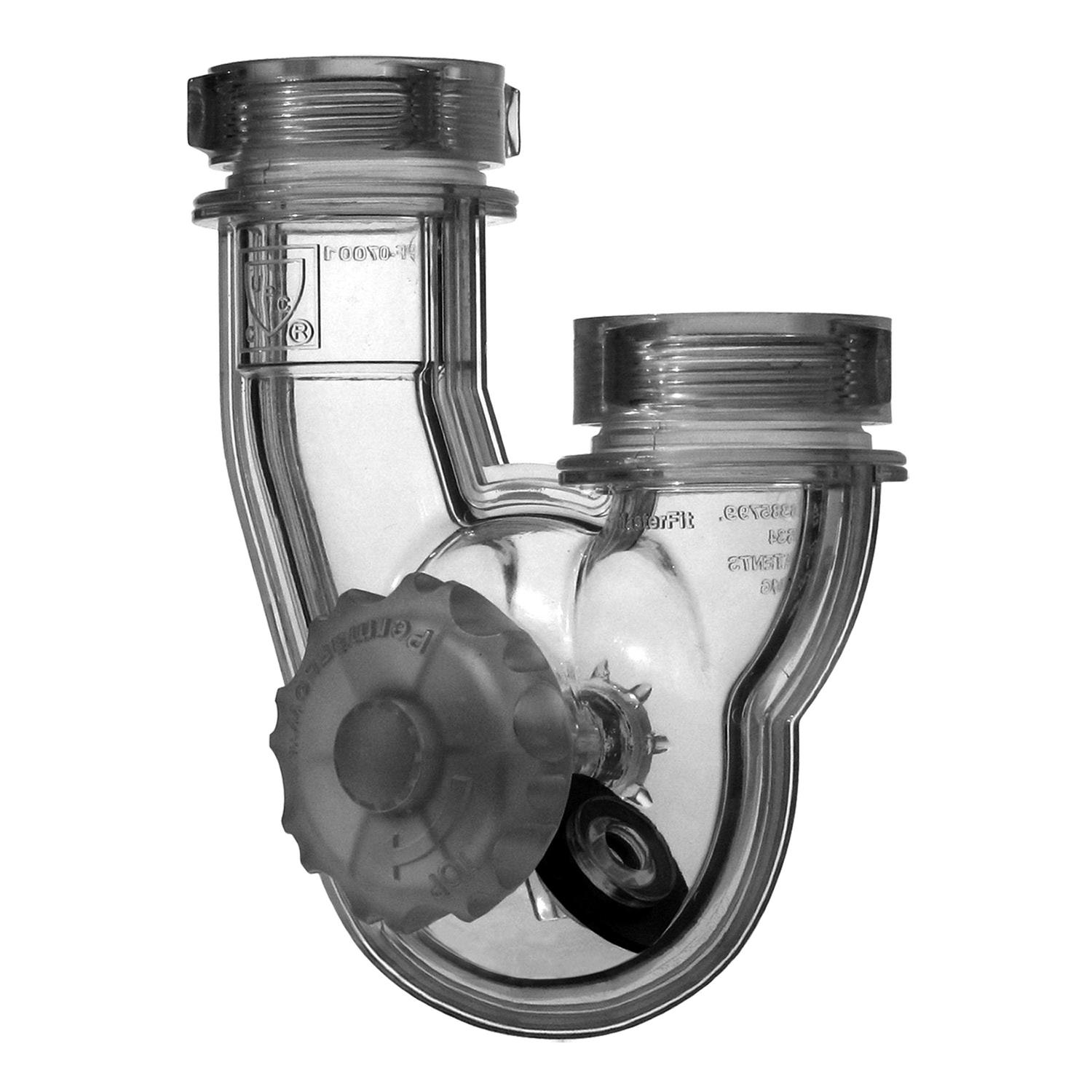 PermaFLOW No Clog Drain P-Trap PF Waterworks