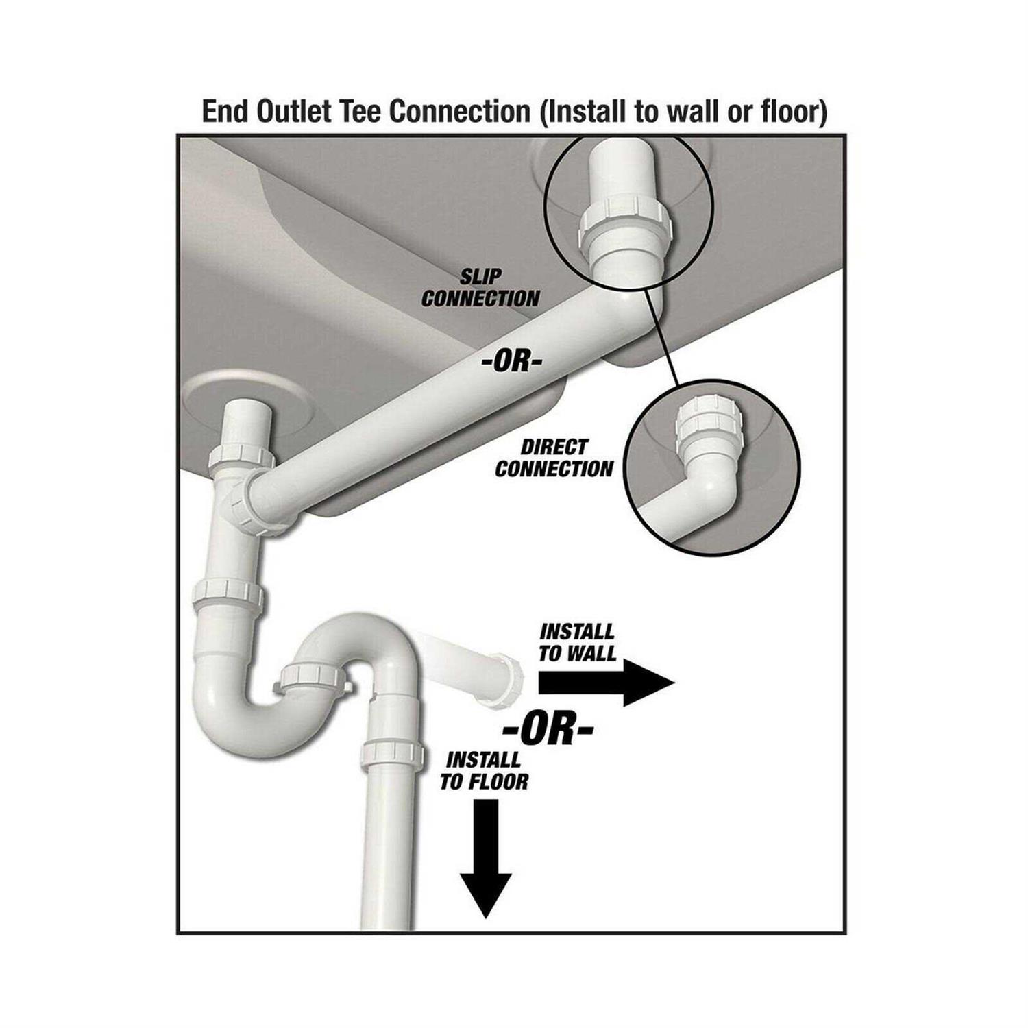 Alternative view of Plumb Craft 7027010n Complete Kitchen Drain Repair Kit