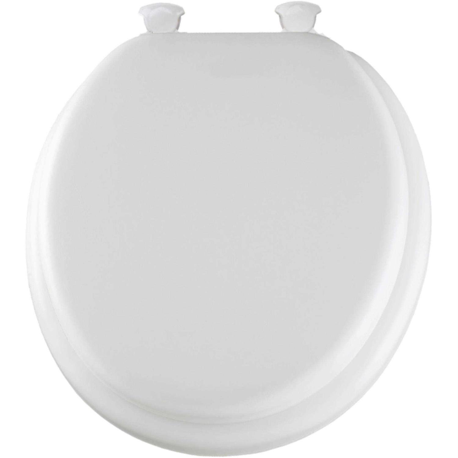 Mayfair Round White Soft Toilet Seat