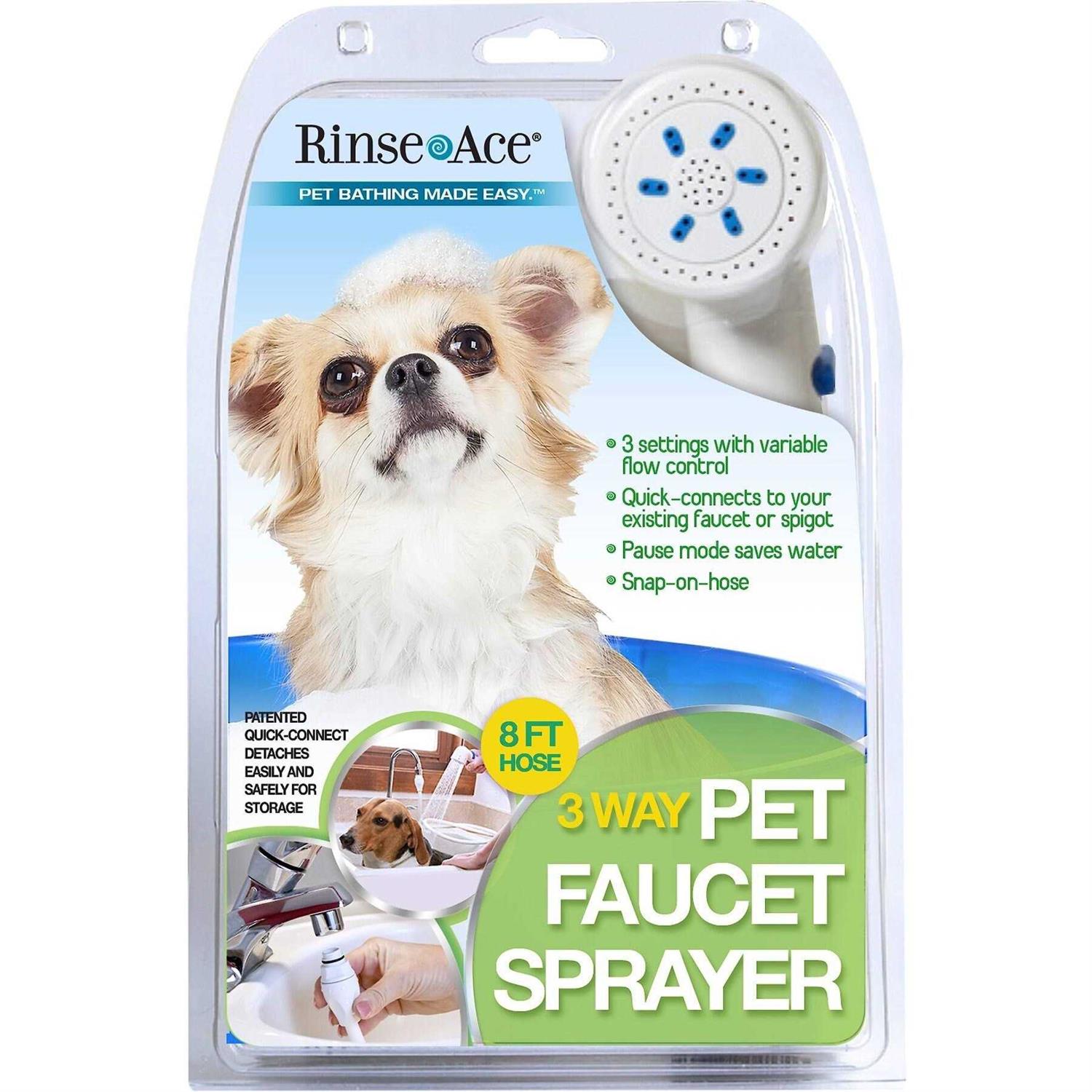 Rinse Ace 3-Way Pet Faucet Sprayer