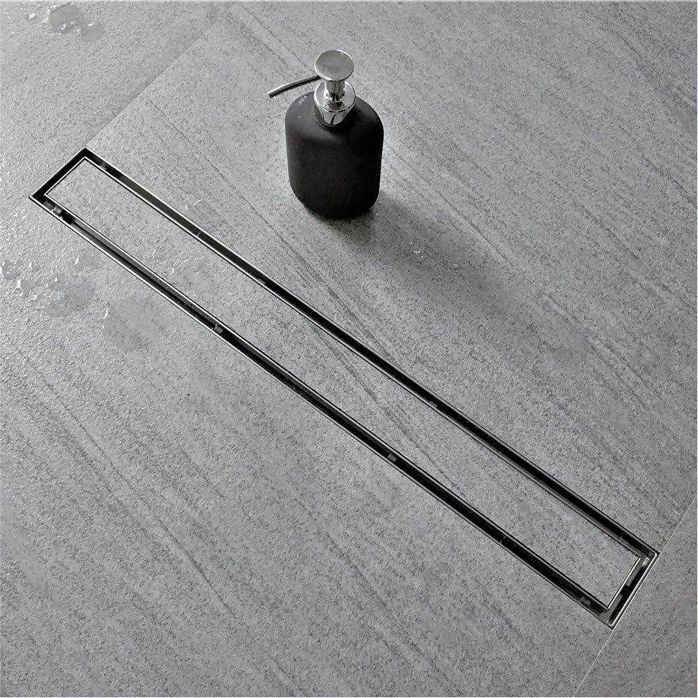 Neodrain Linear Shower Drain with Tile Insert Grate