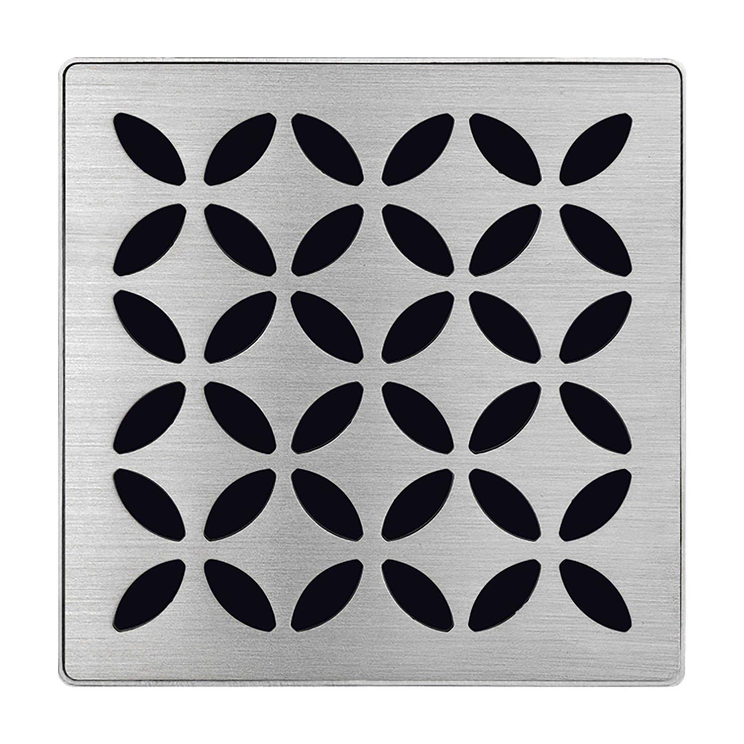 Schluter Systems Kerdi-Drain Brushed Stainless Steel Square Grate