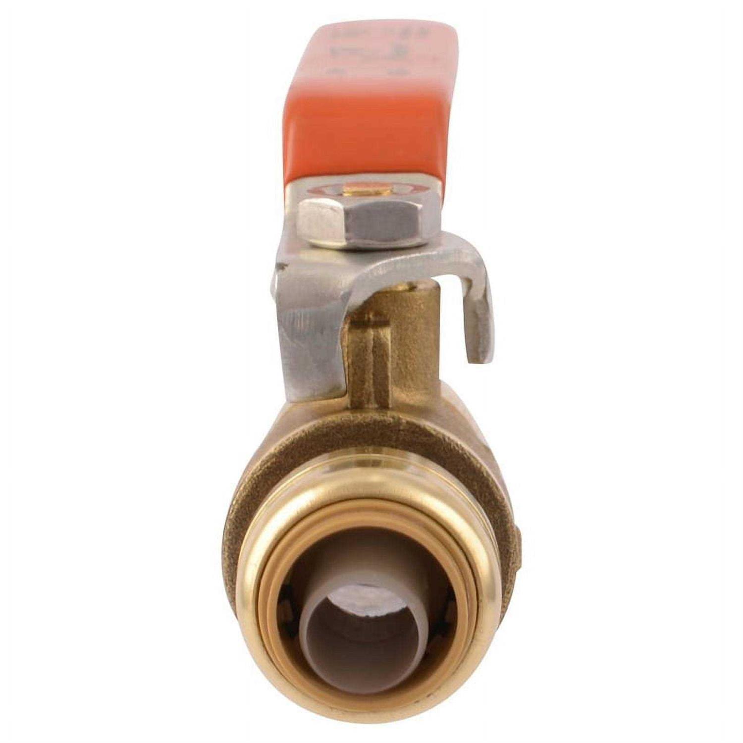 Alternative view of SharkBite 1/2 in. Brass Push Fit Ball Valve 22222-0000LFA
