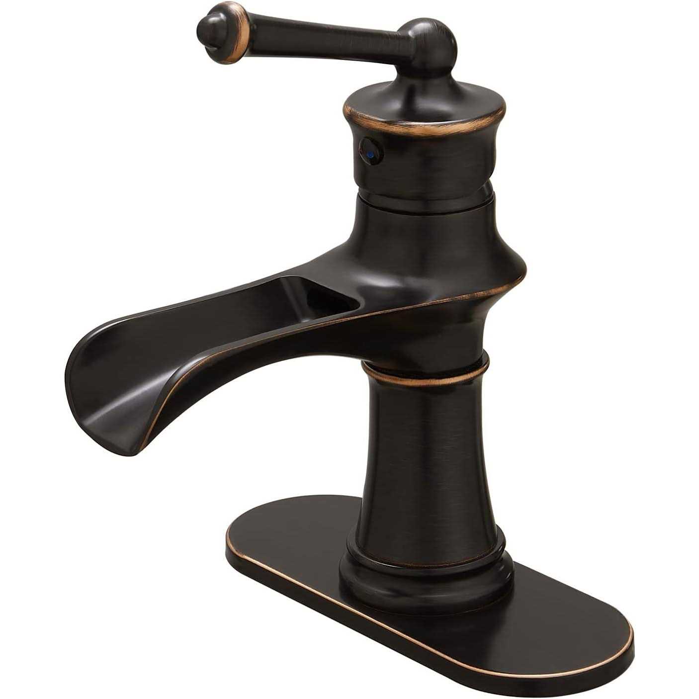 Rumose Bathroom Faucets For Sink 1&3 Hole