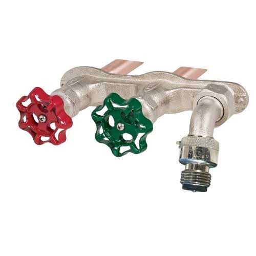 Alternative view of Prier C-108X Hot & Cold Anti-Siphon Hydrant 1/2 Crimp PEX