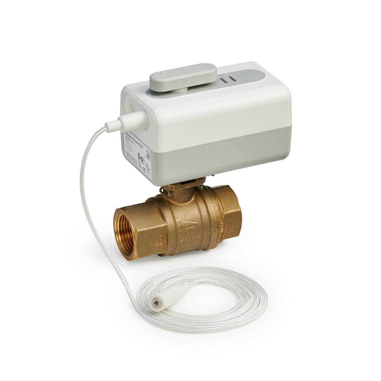 Resideo Vws02y-3/4 L5 Wi-Fi Water Leak Shutoff Valve w/ 3/4 NPT Ball Valve