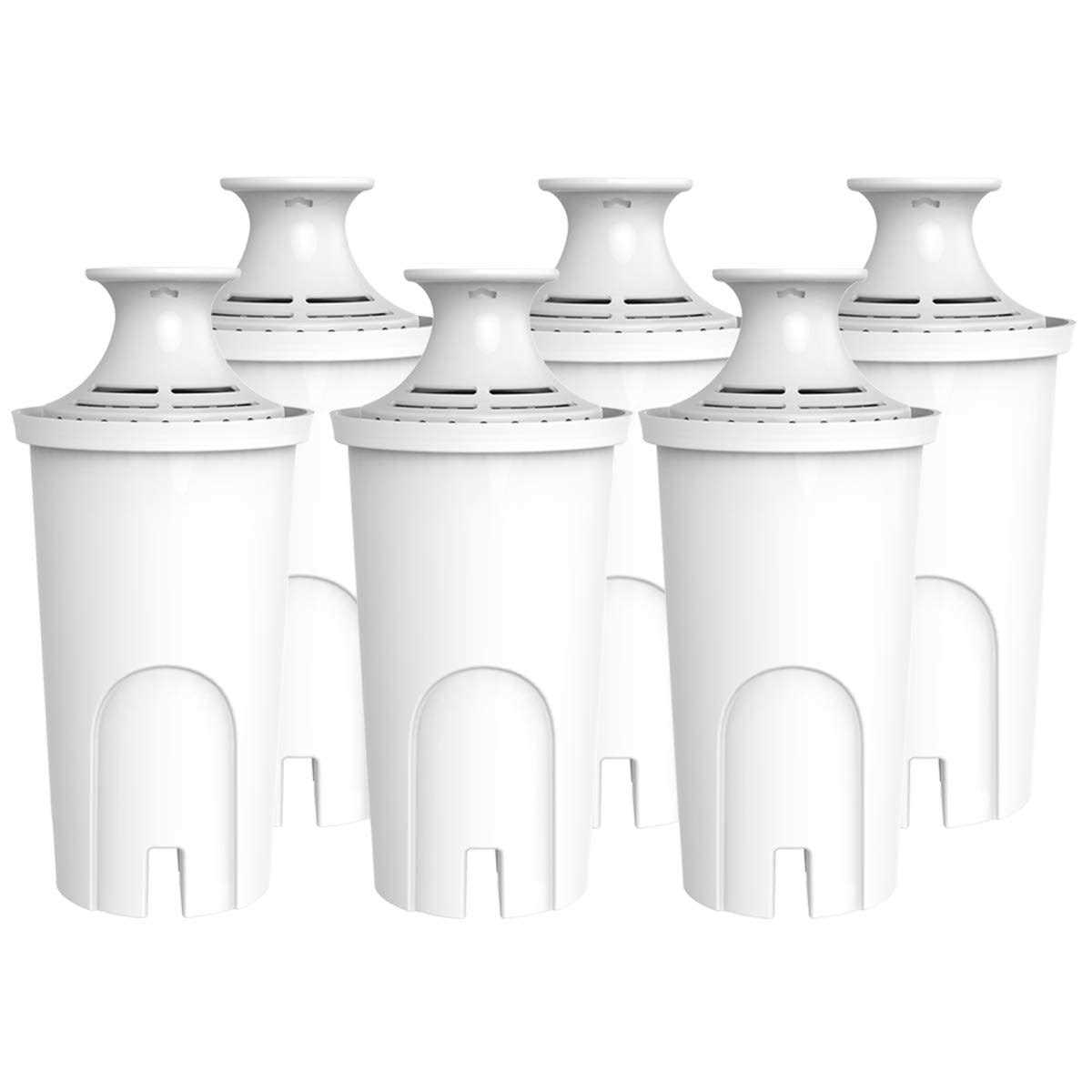 Replacement for Brita Water Filter,Standard Water Filter Compatible with Classic OB03, Mavea 107007, and More