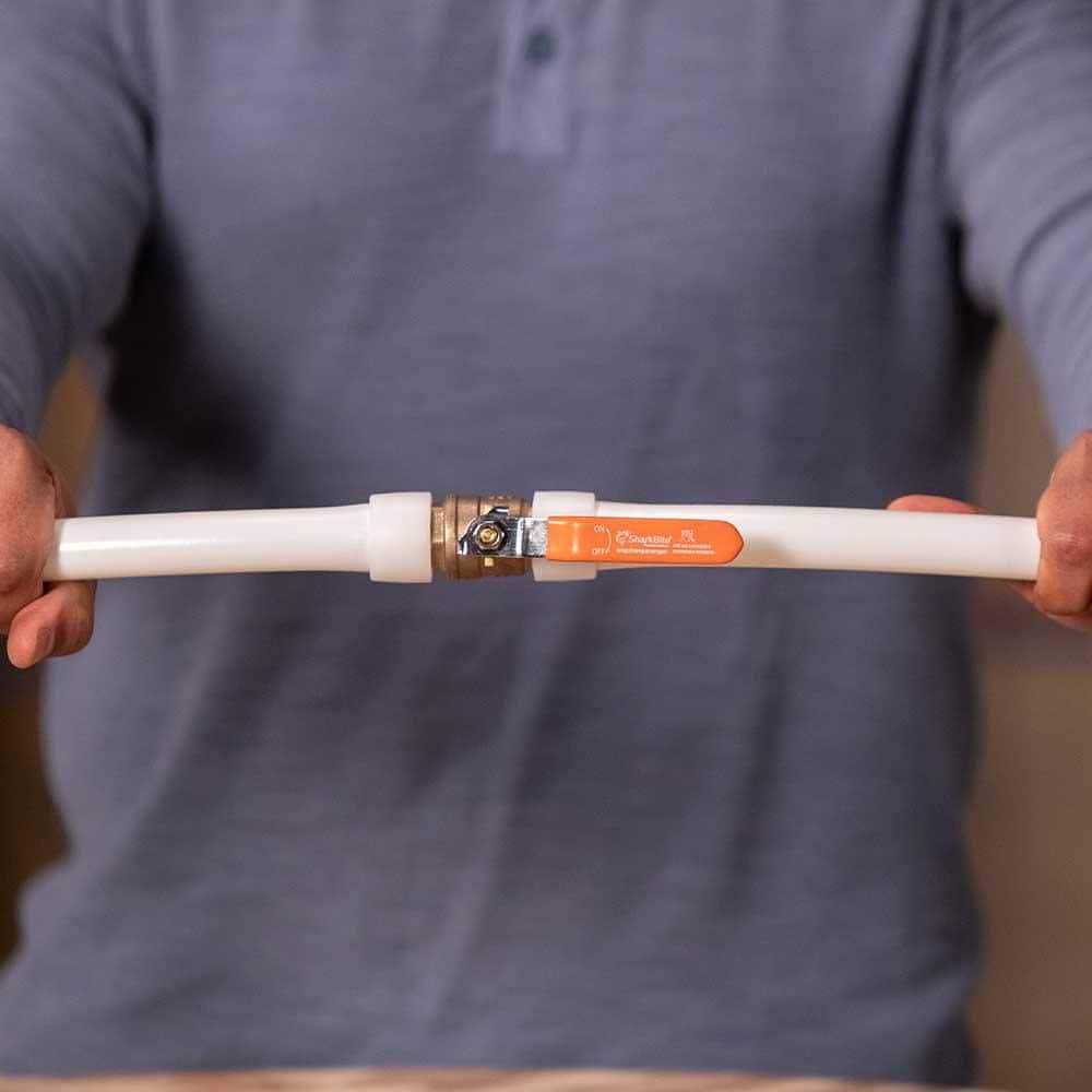 Alternative view of SharkBite 1 in. x 100 ft. Coil White PEX-A Pipe UA80W100