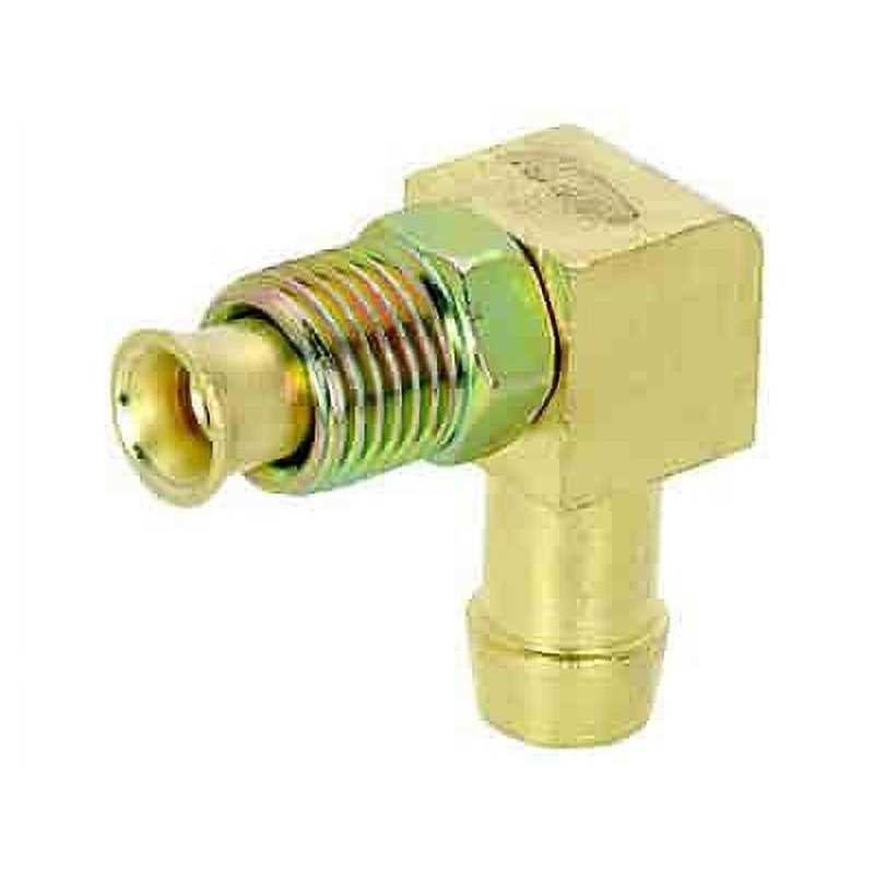 JEGS 51996 NPT 90-Degree Hose Barb Fitting 5/16 in. Inverted Flare