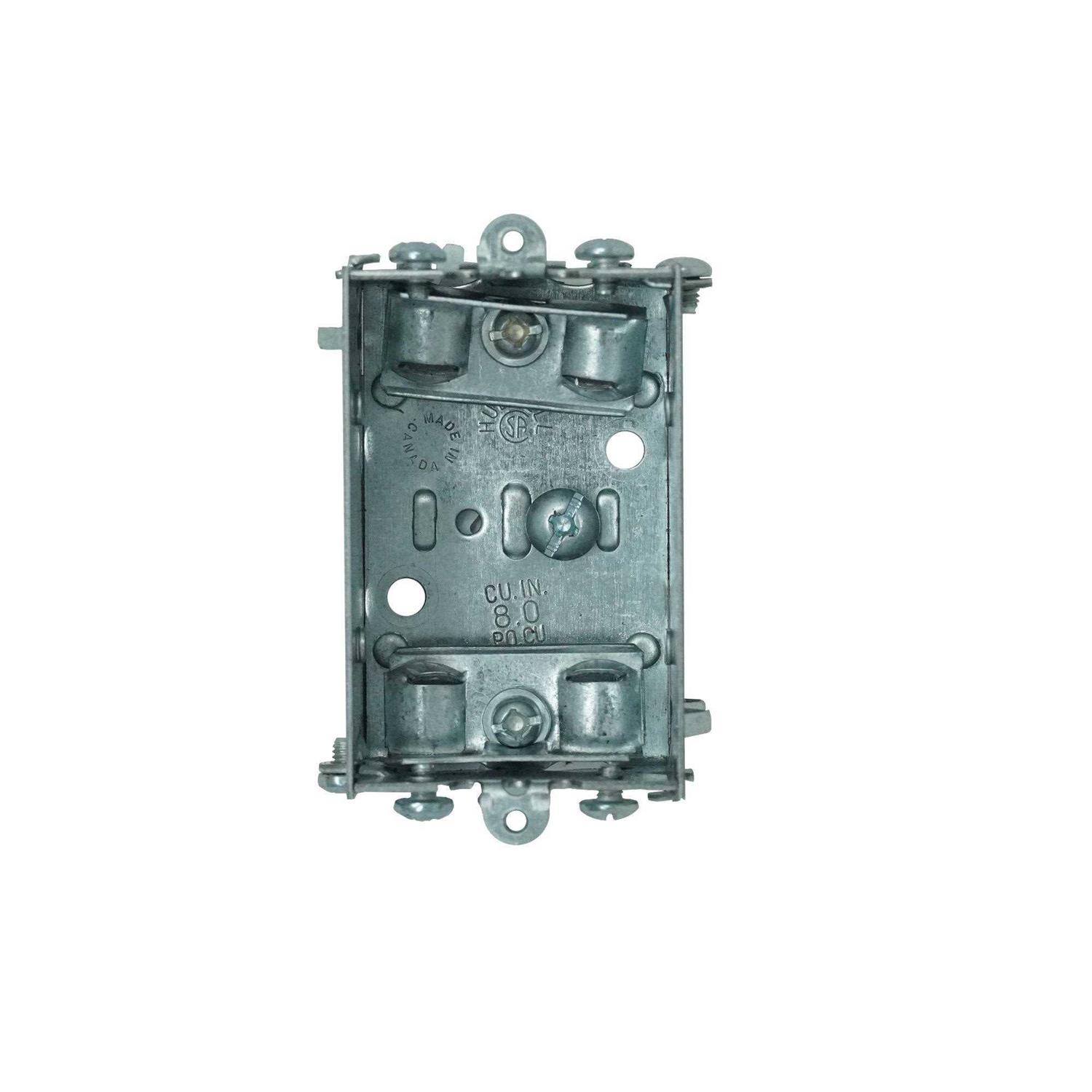 Alternative view of Fittes No-See Receptacle Mount 2 Gang