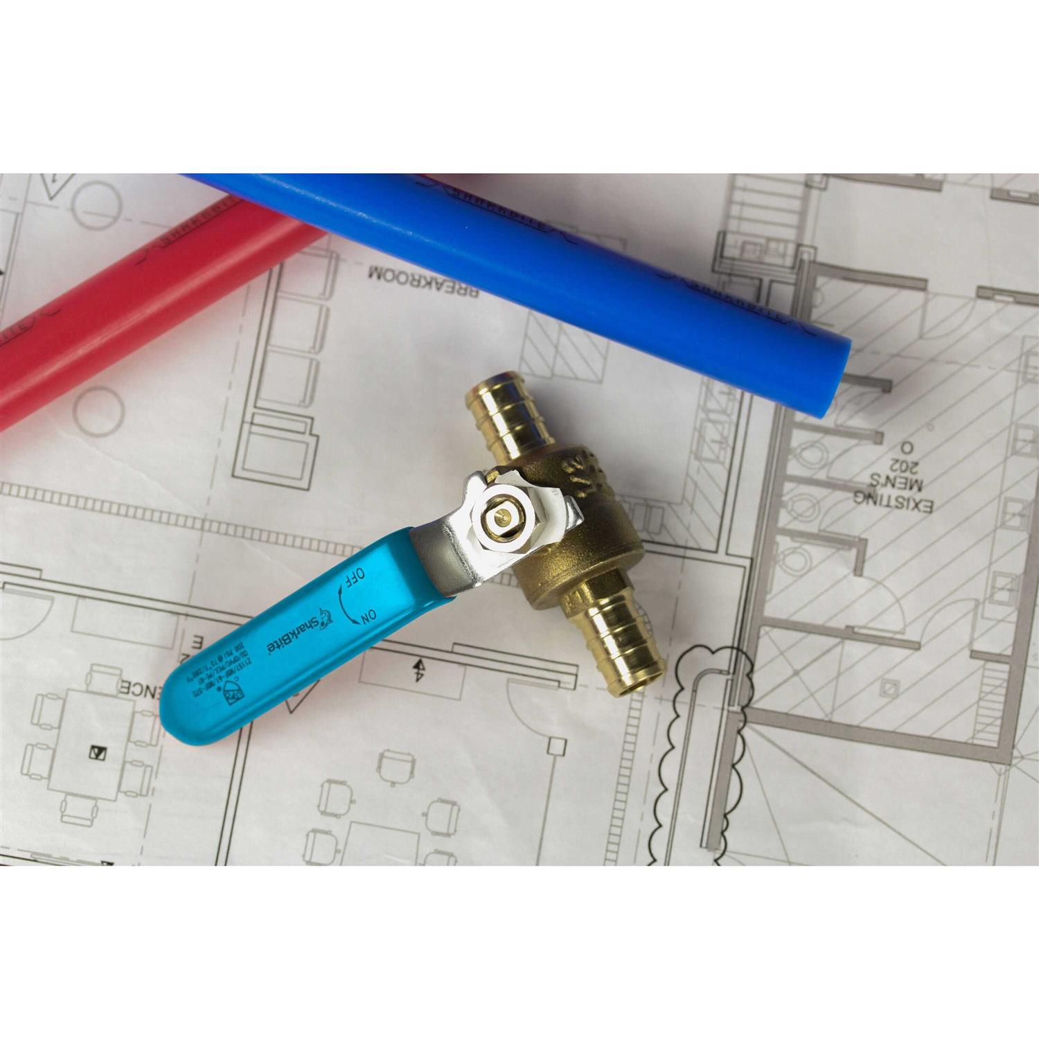 Alternative view of SharkBite 1/2-in Pex Barb x 1/2-in Pex Barb Ball Valve 22461LFZ