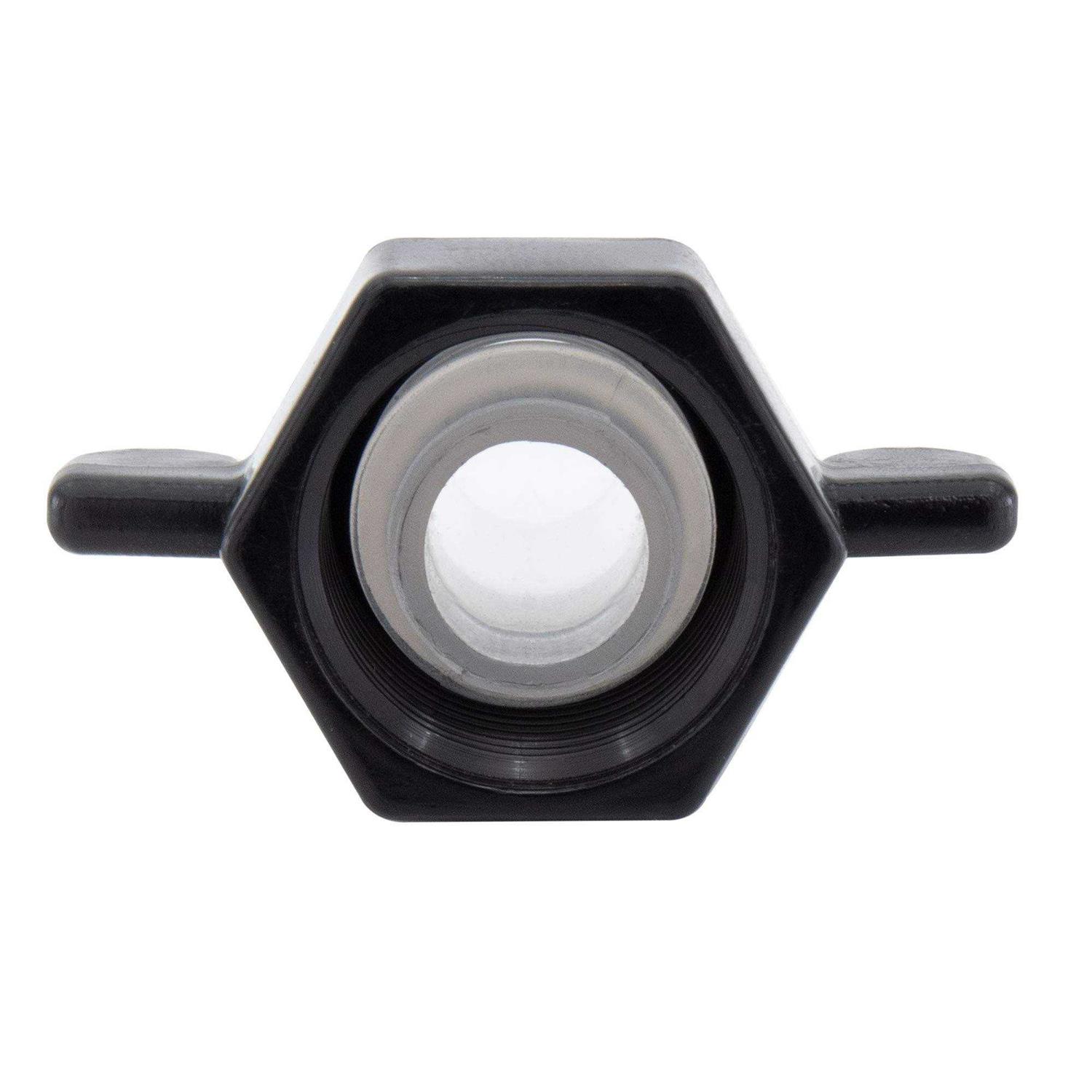 Alternative view of RV Plumbing Fitting 1/2 Swivel to 1/2 Barb