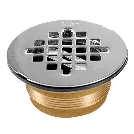 Oatey 42150 No Caulk Brass Shower Drain