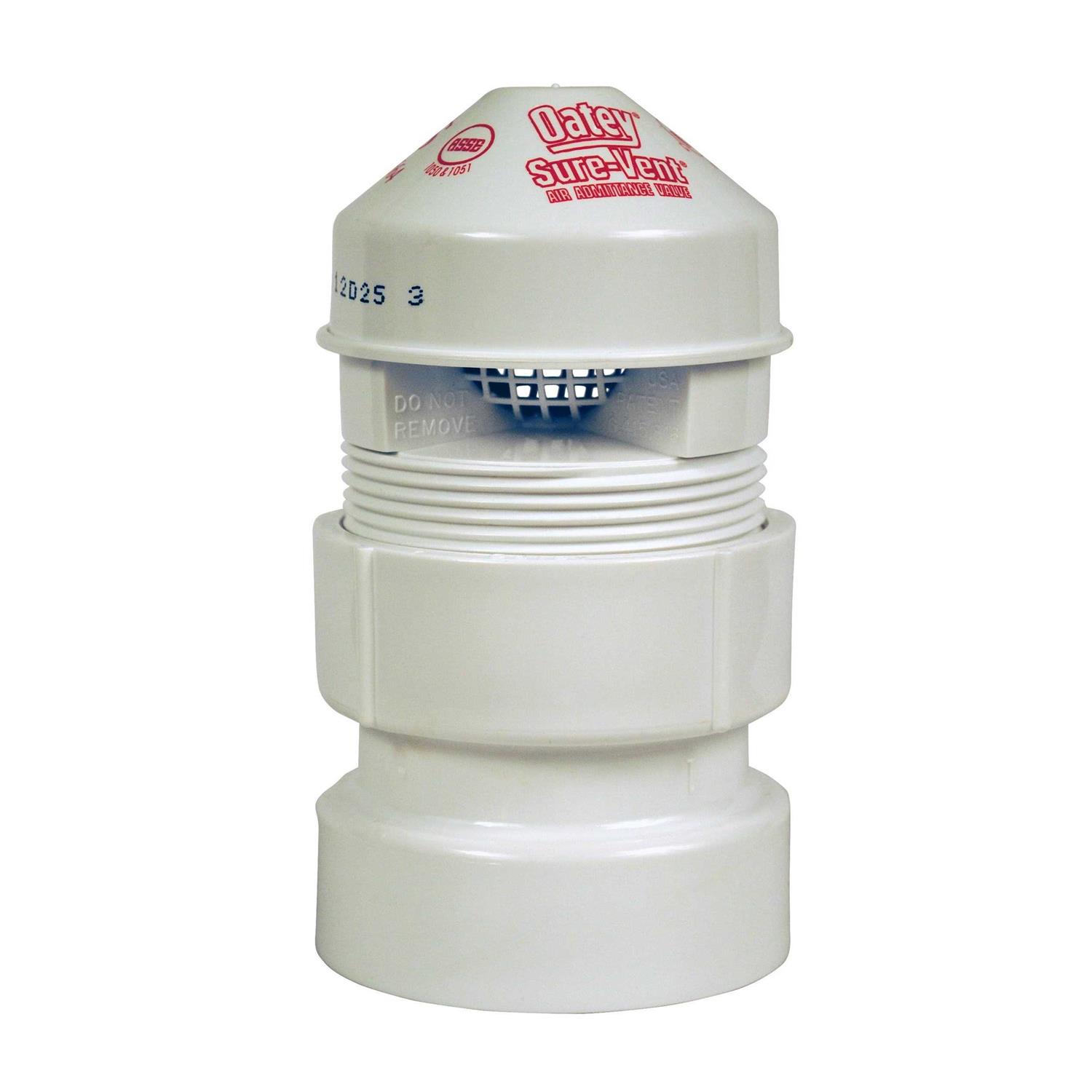 Oatey 39019 Sure-Vent 2-inch ABS adapter Bulk Pack