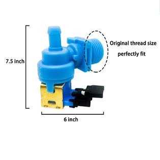 Alternative view of Primeco NEW W10327250 W10327249 Water valve Compatible for Whirlpool Washer Made By OEM Manufacturer